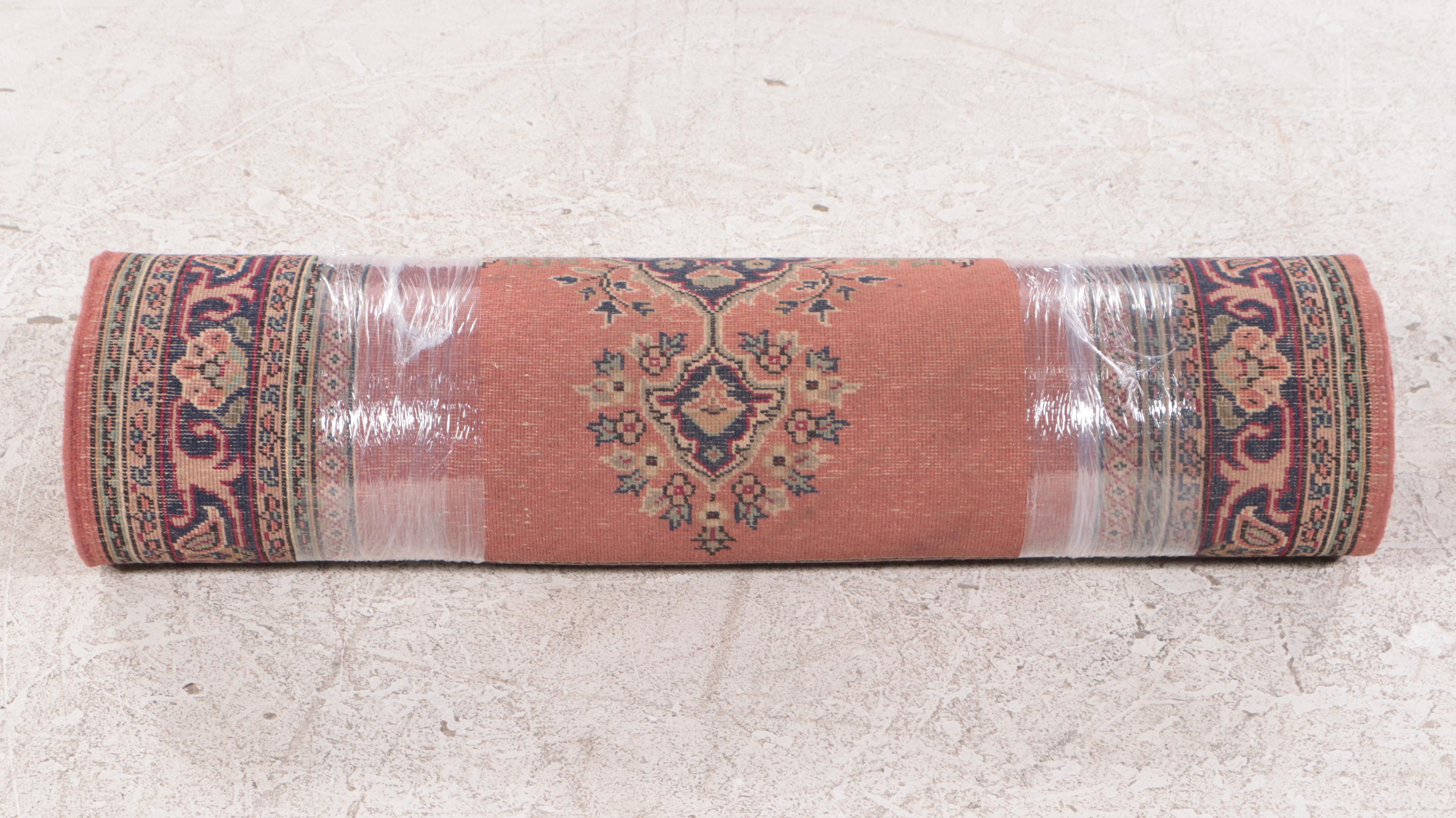 3'1 x 12'8 Hand-Knotted Indo-Persian Style Carpet Runner