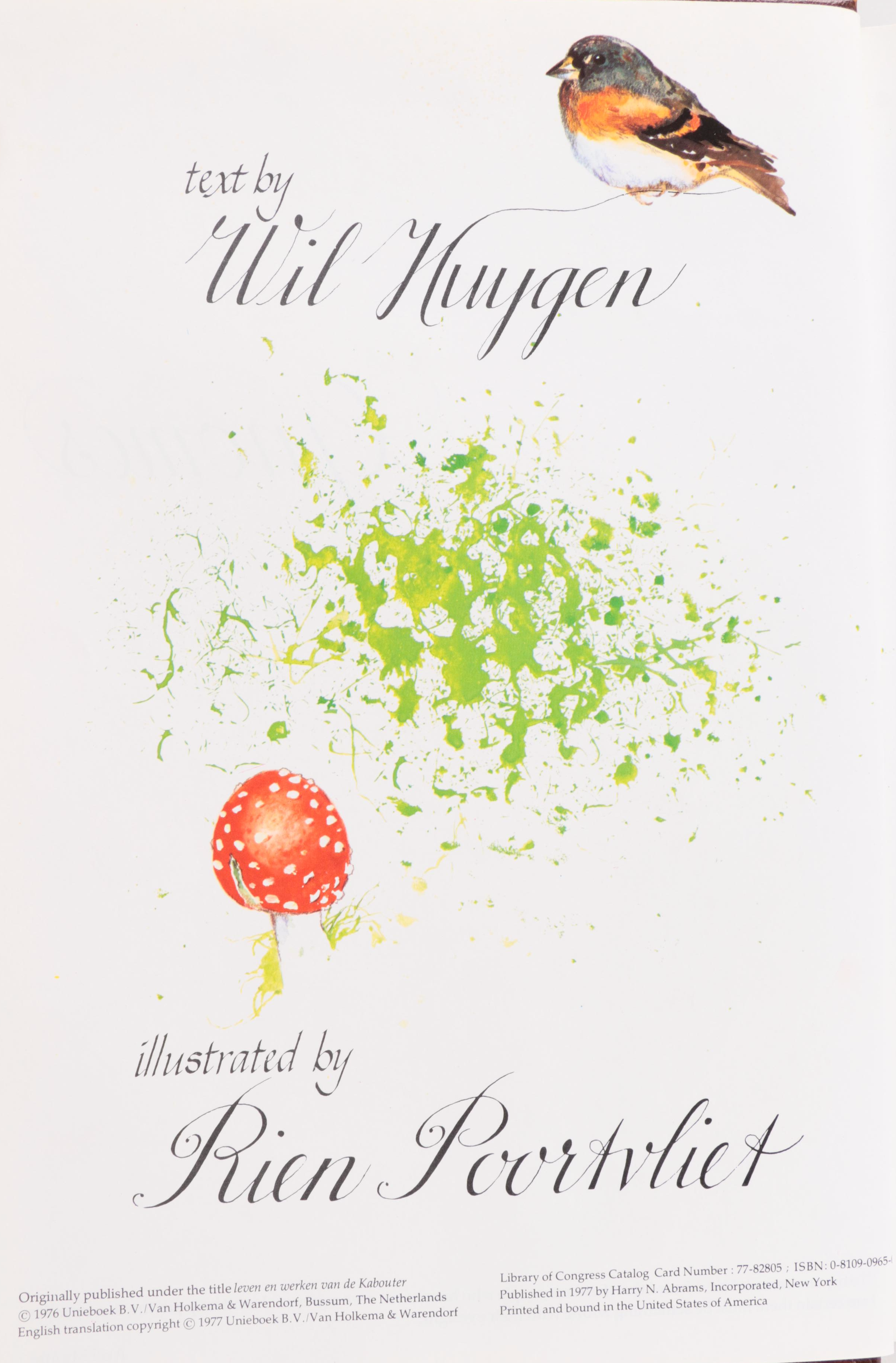 Rien Poortvliet Illustrated "Gnomes" by Wil Huygen, 1977