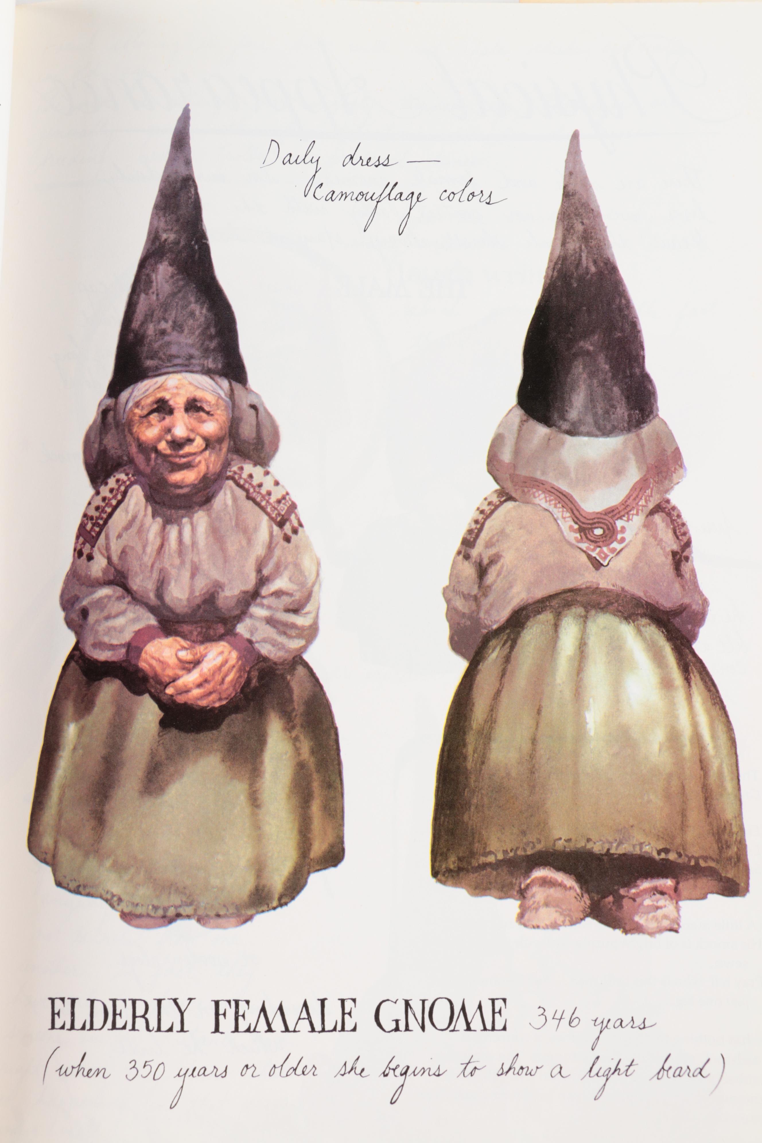 Rien Poortvliet Illustrated "Gnomes" by Wil Huygen, 1977