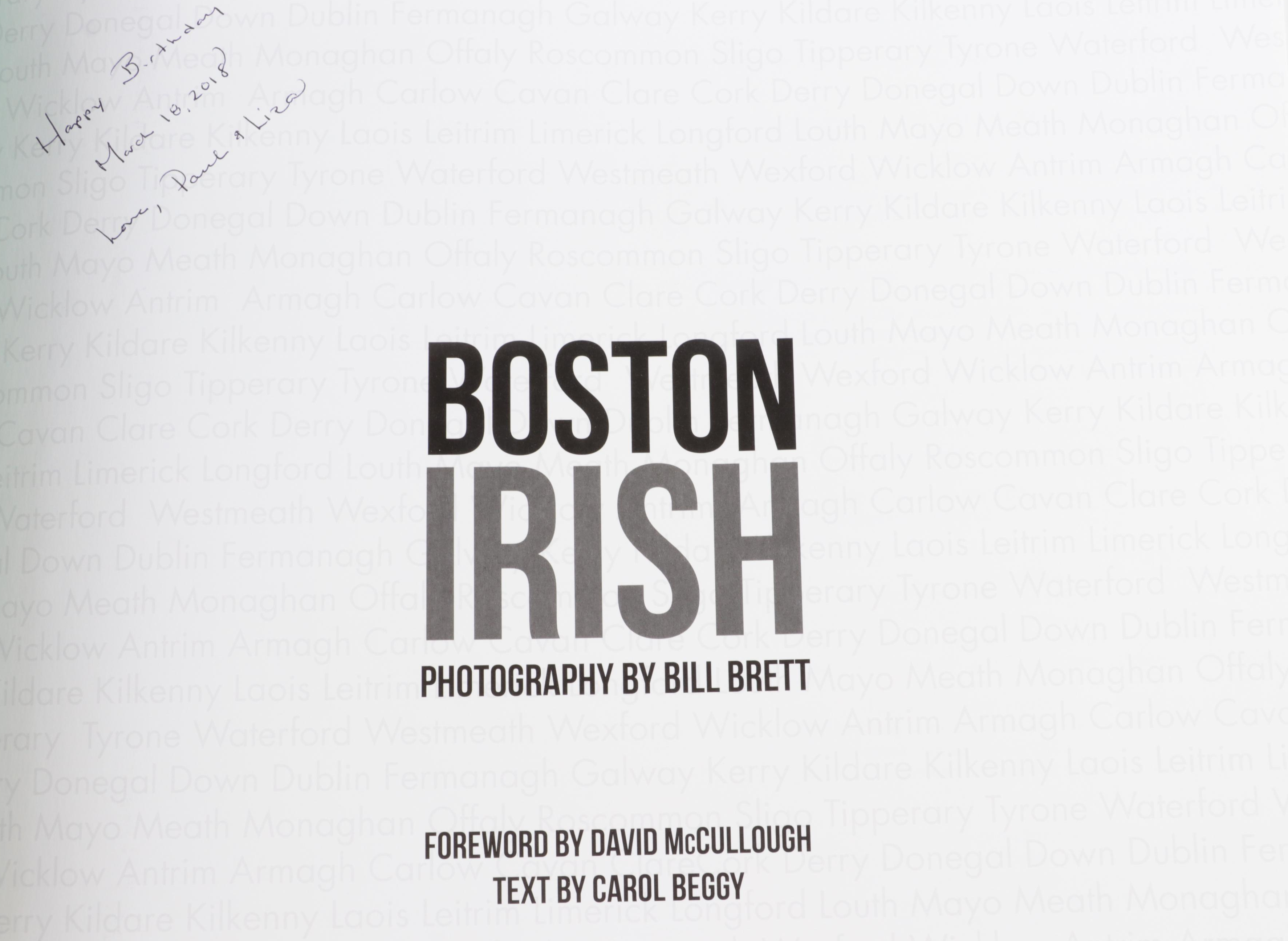 Illustrated "Boston Irish" by Carol Beggy, 2014