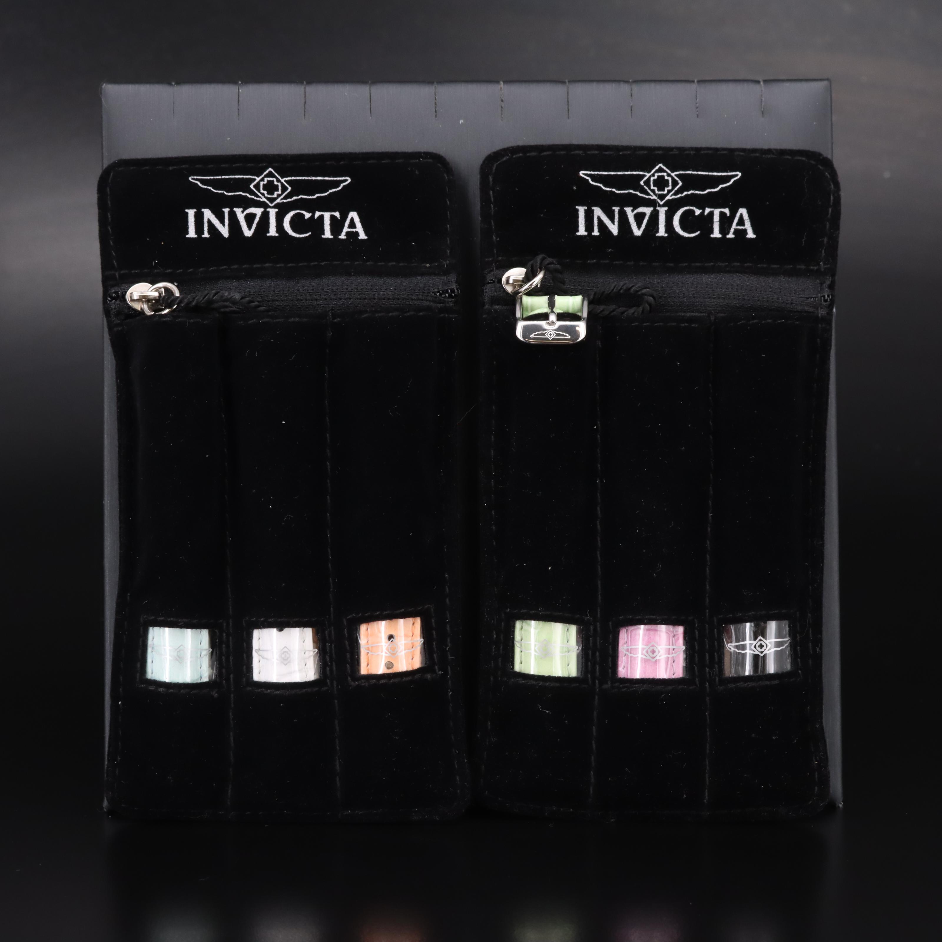 Invicta Multicolored Leather Watch Bands