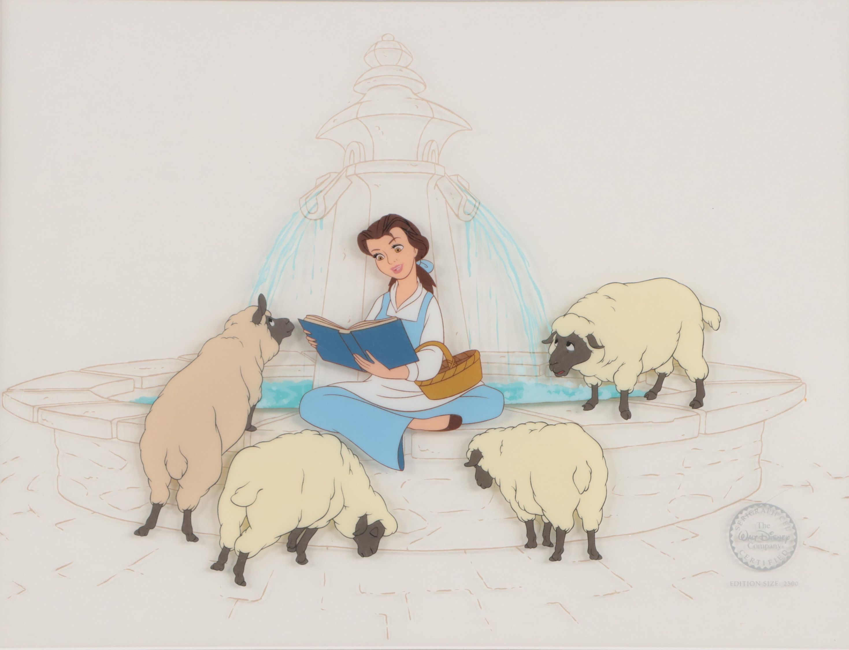 Disney Sericel "Beauty and the Beast," 1992