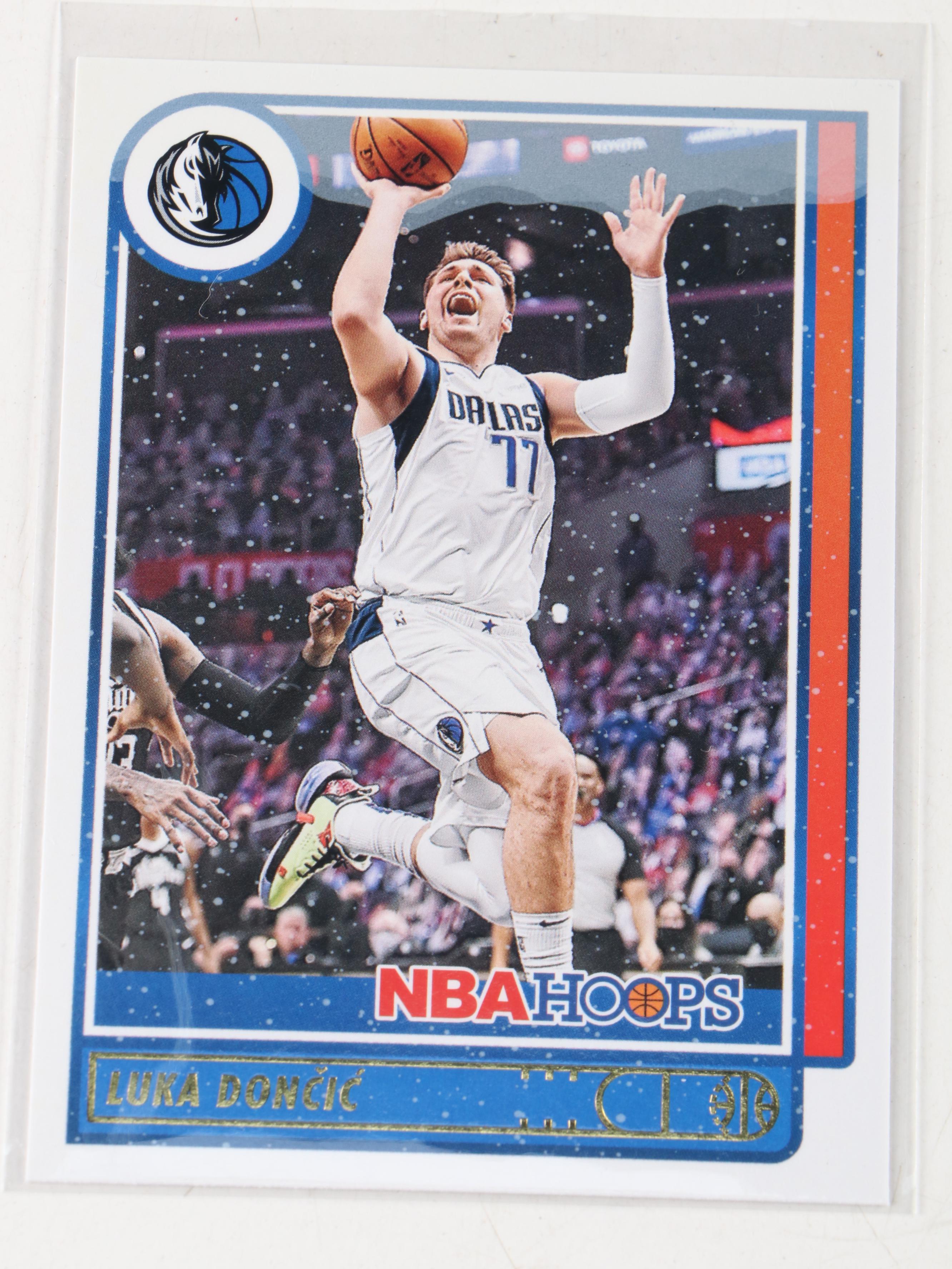 2018-19 Donruss Luka Dončić Rated Rookie with Other Basketball Cards