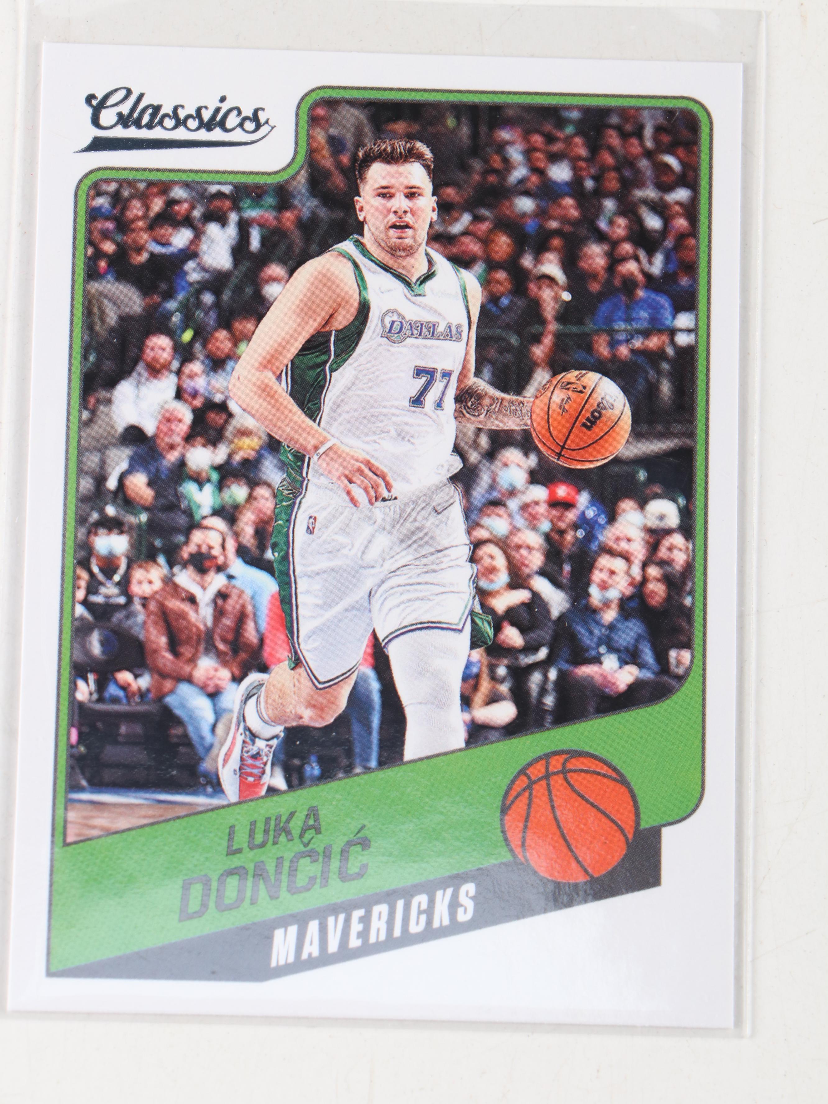 2018-19 Donruss Luka Dončić Rated Rookie with Other Basketball Cards