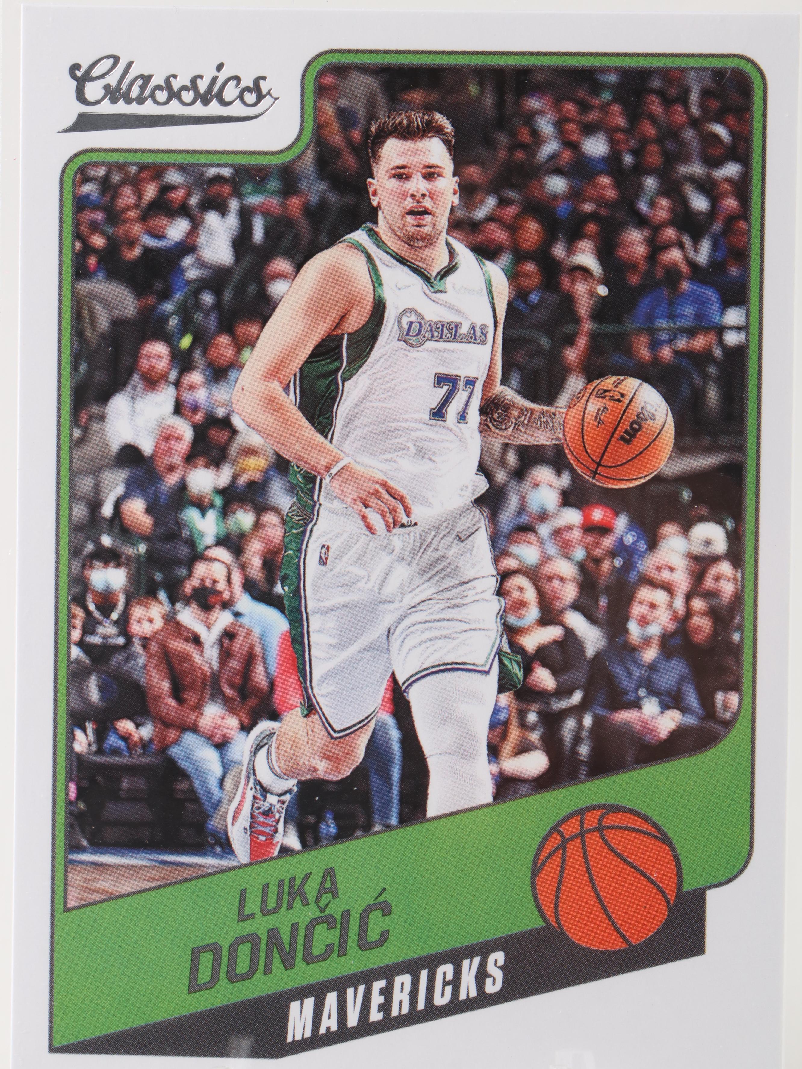 2018-19 Donruss Luka Dončić Rated Rookie with Other Basketball Cards