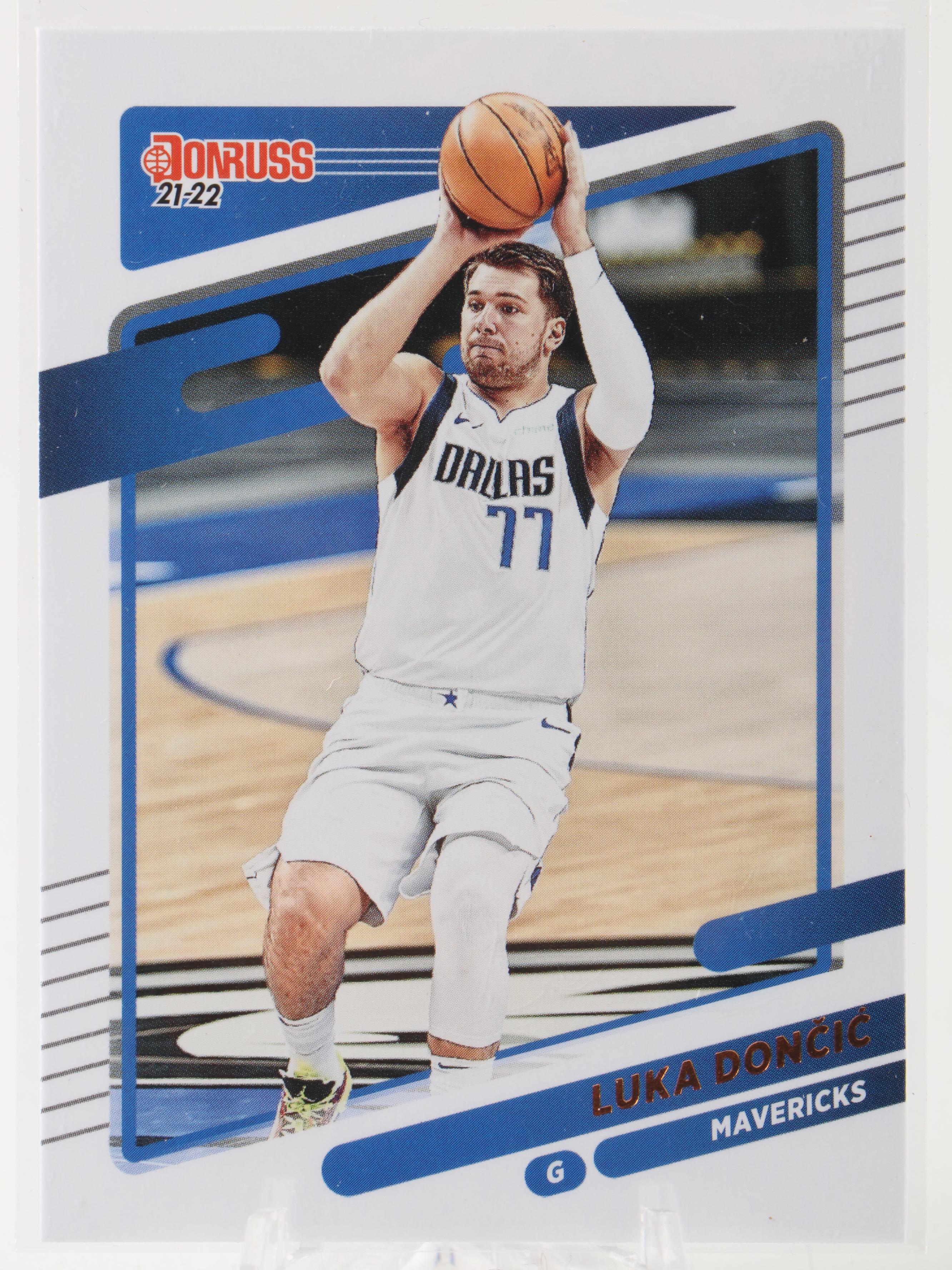 2018-19 Donruss Luka Dončić Rated Rookie with Other Basketball Cards