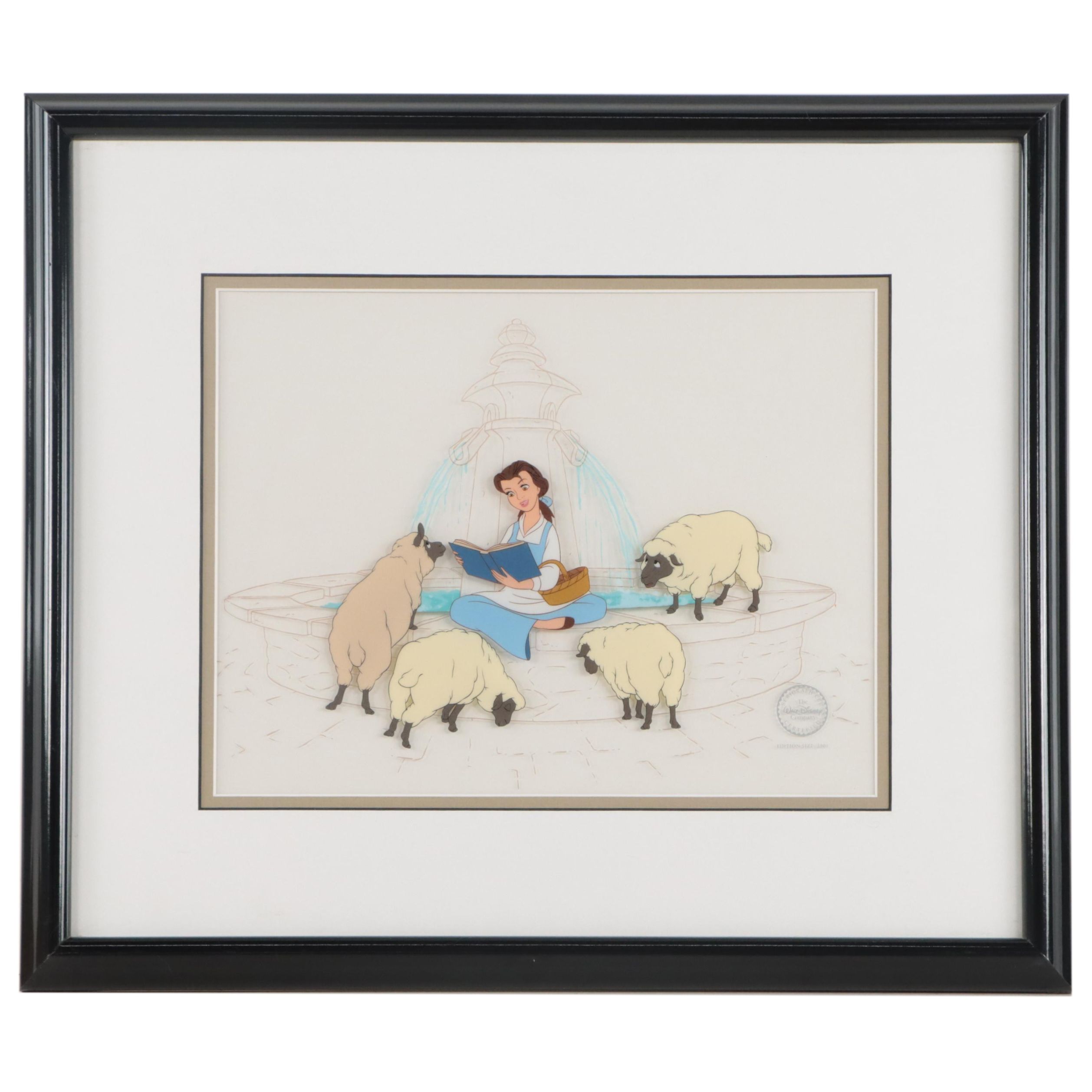 Disney Sericel "Beauty and the Beast," 1992