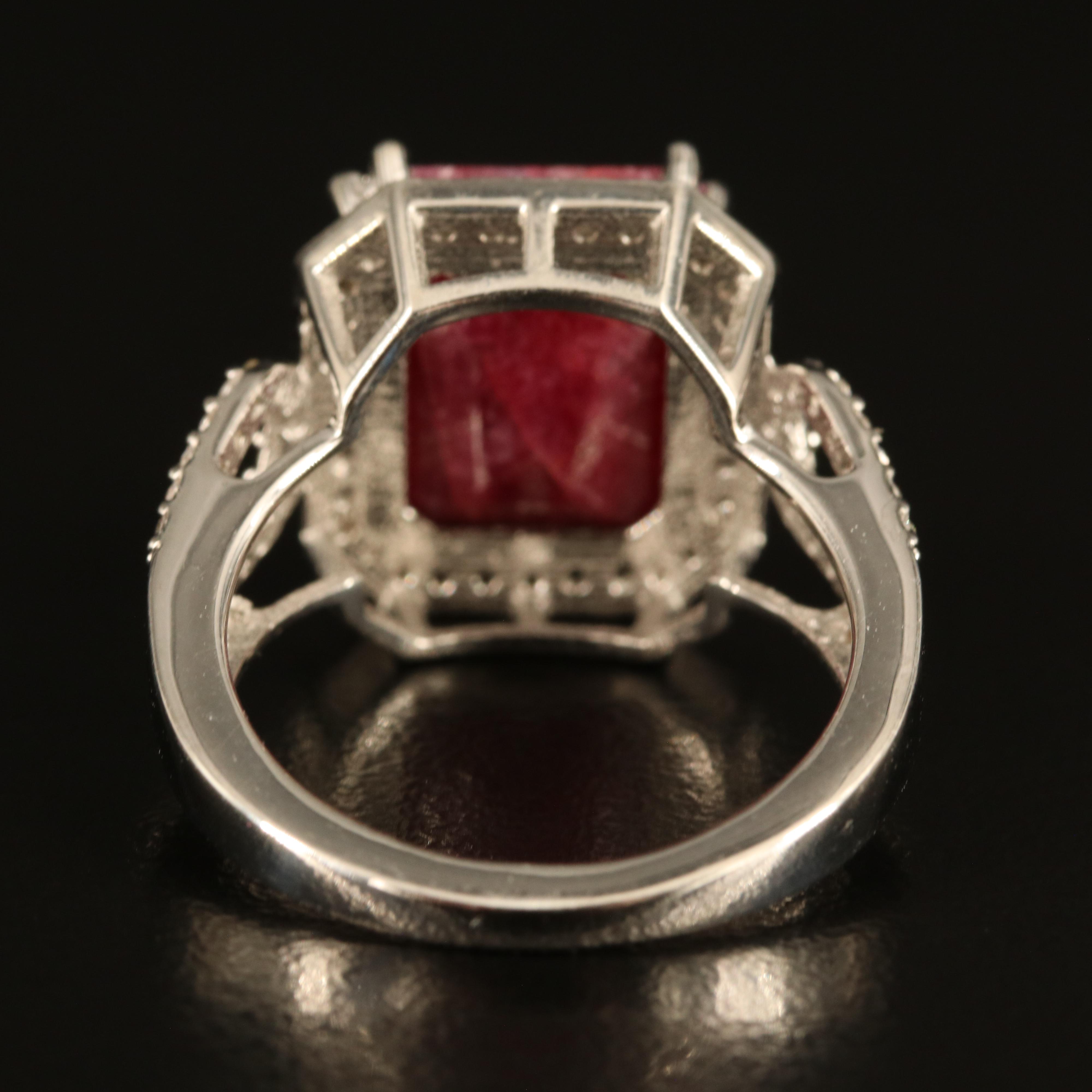 Sterling Beryl and Topaz Rings