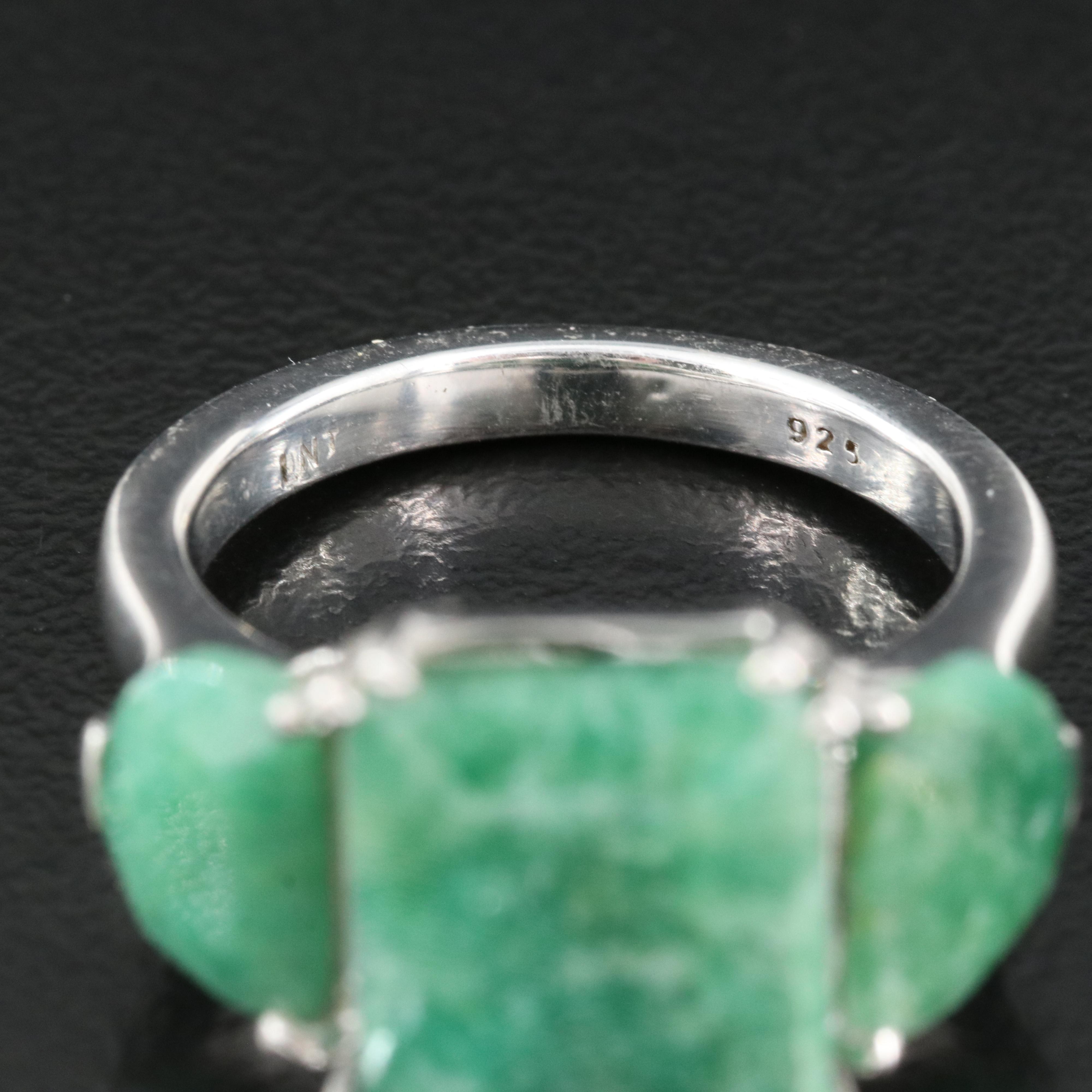 Sterling Beryl Rings