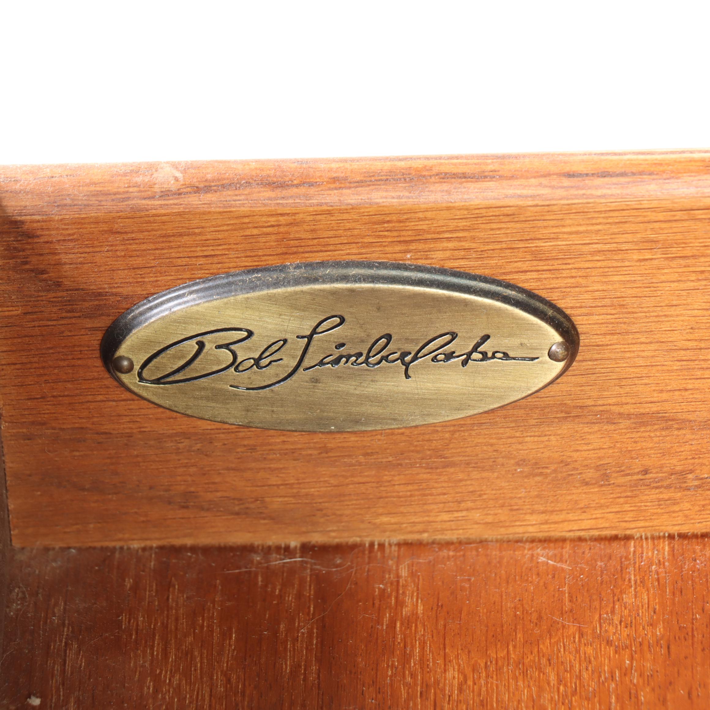 Pair of Bob Timberlake for Lexington Federal Style Cherrywood Side Tables