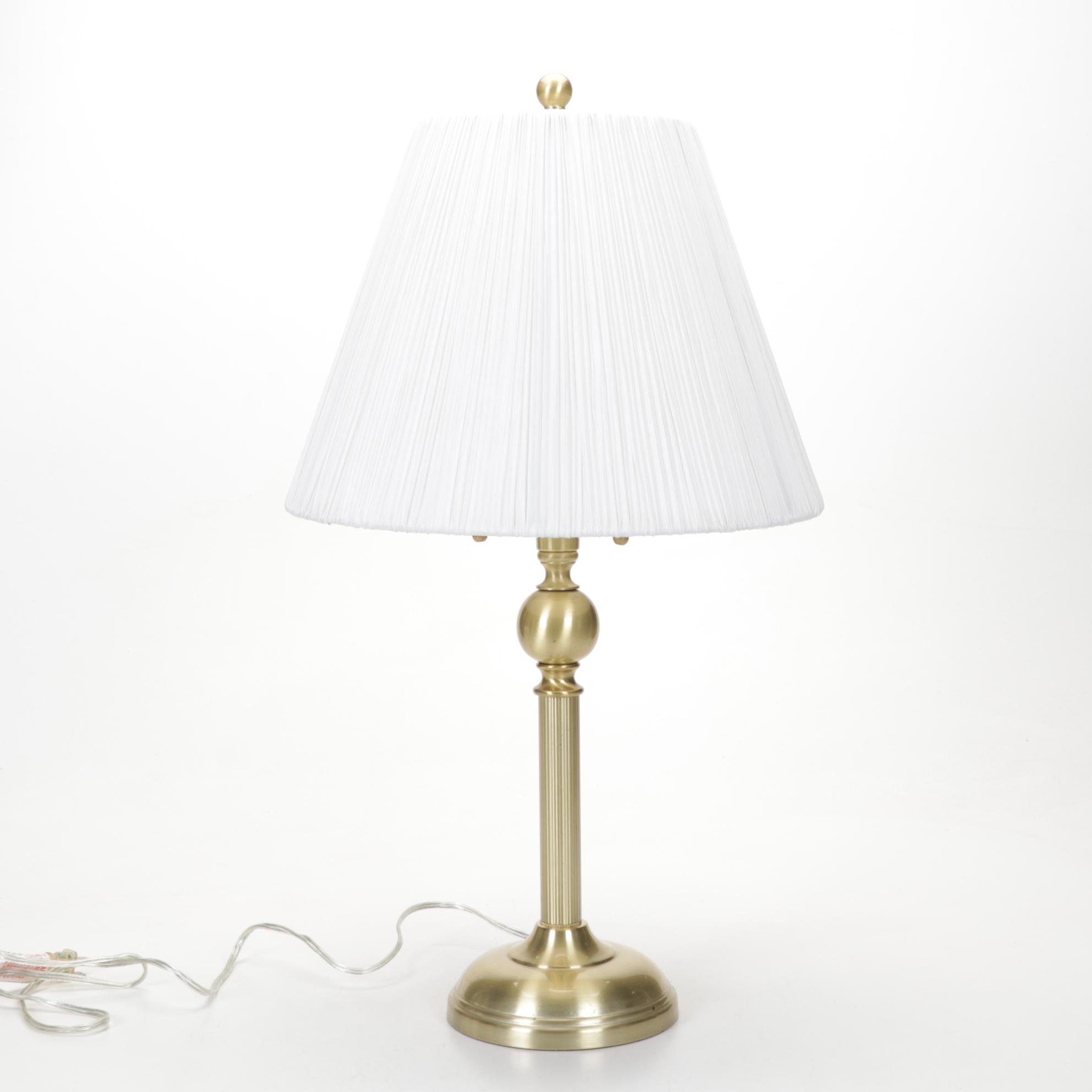 Contemporary Table and Accent Lamps Assemblage