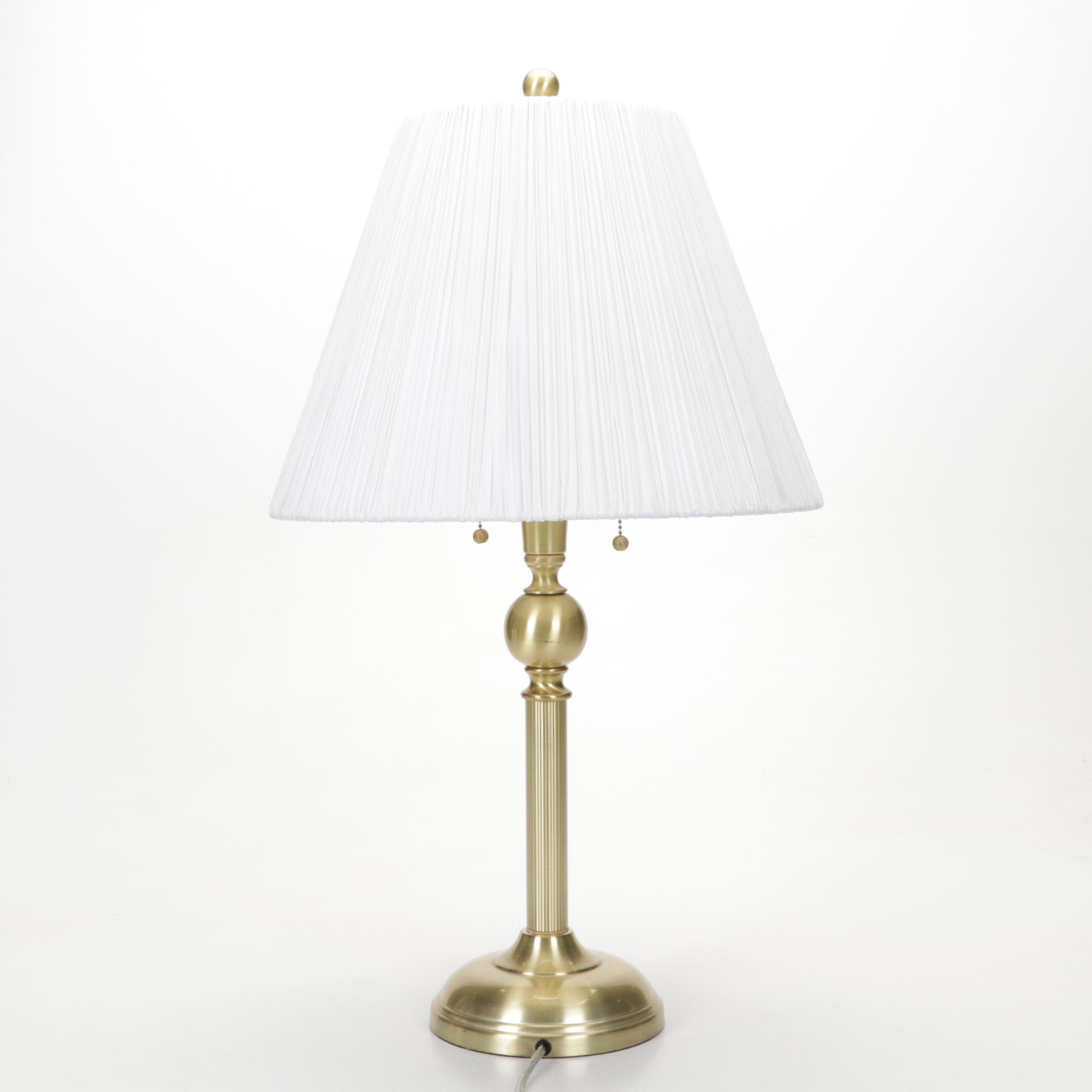 Contemporary Table and Accent Lamps Assemblage