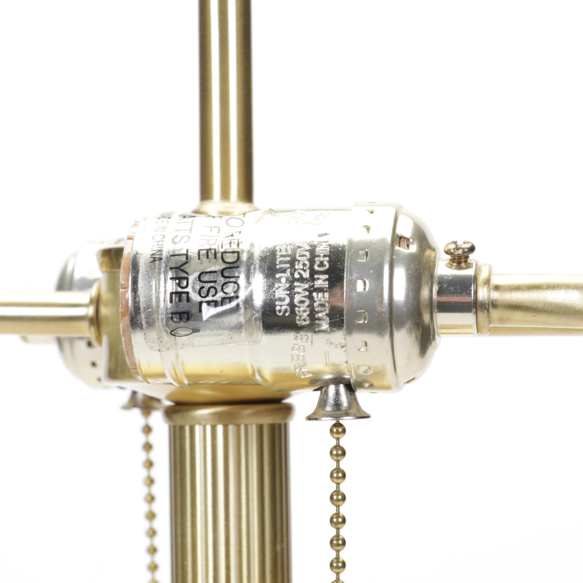 Contemporary Table and Accent Lamps Assemblage