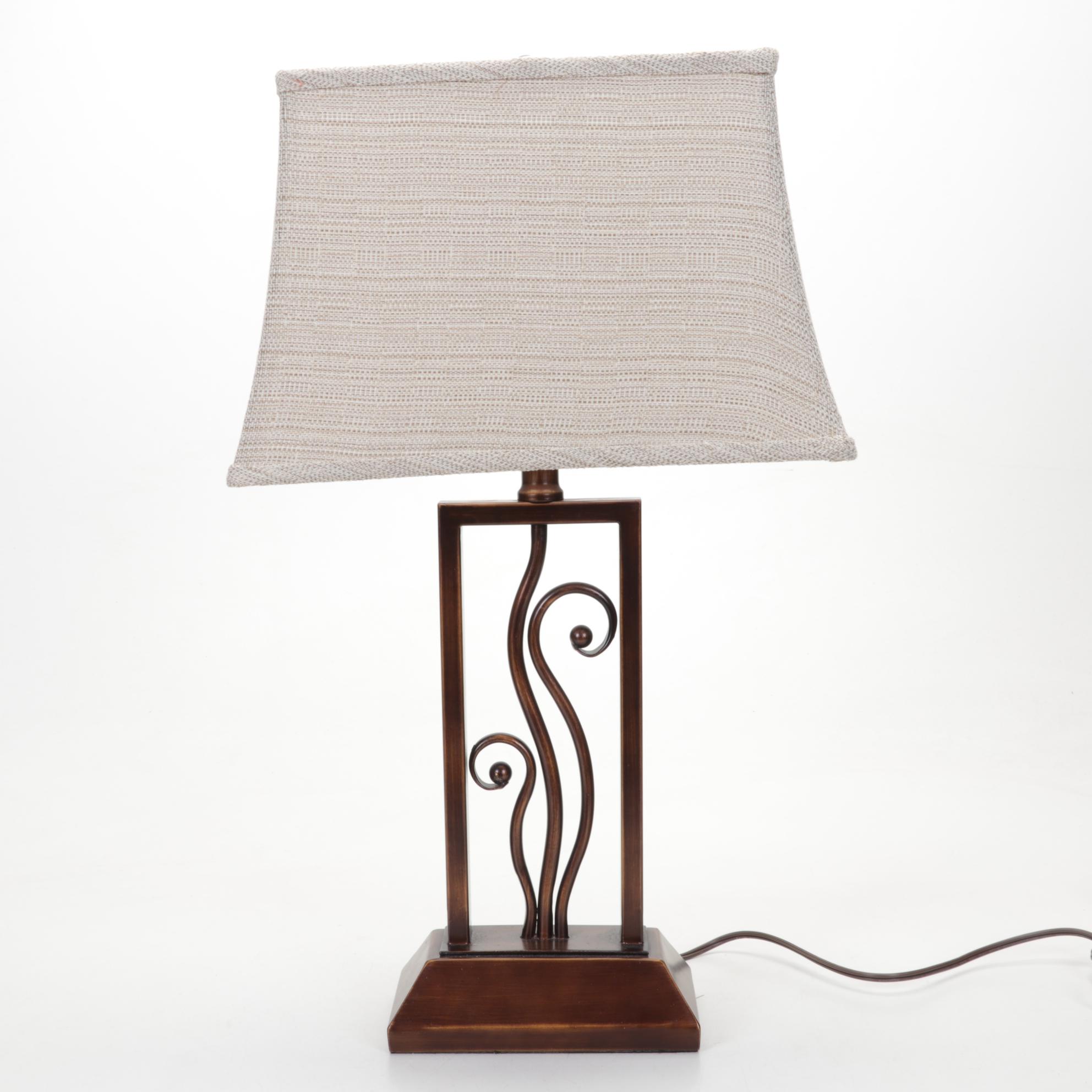 Contemporary Table and Accent Lamps Assemblage