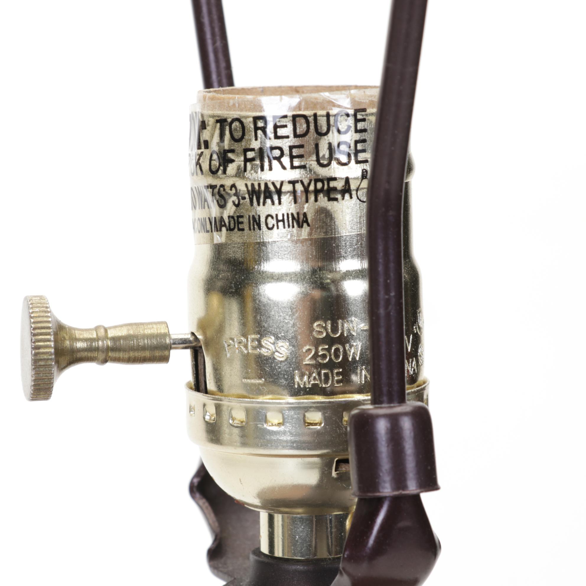 Contemporary Table and Accent Lamps Assemblage