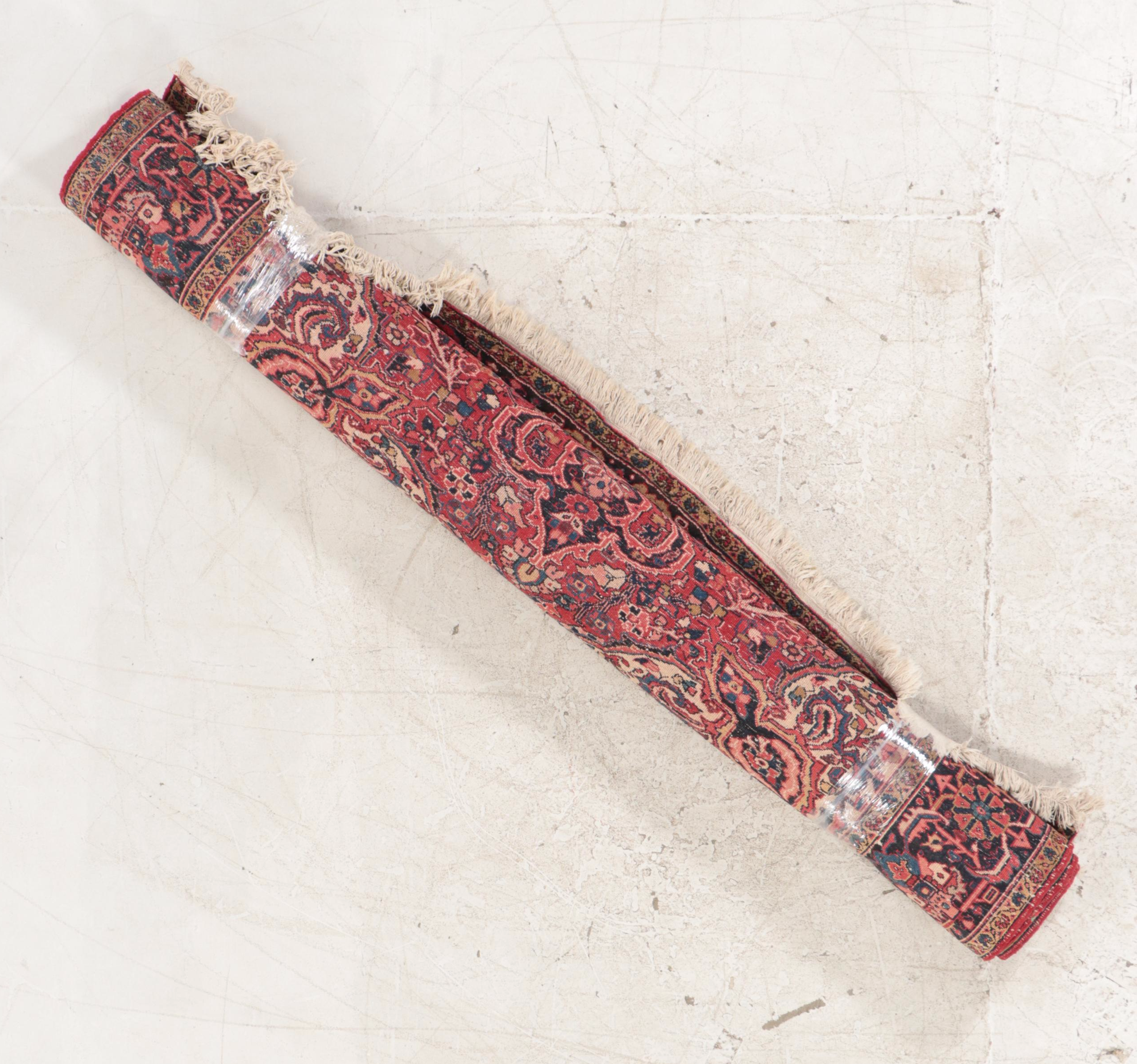 8'6 x 11'10 Hand-Knotted Persian Kermanshah Area Rug