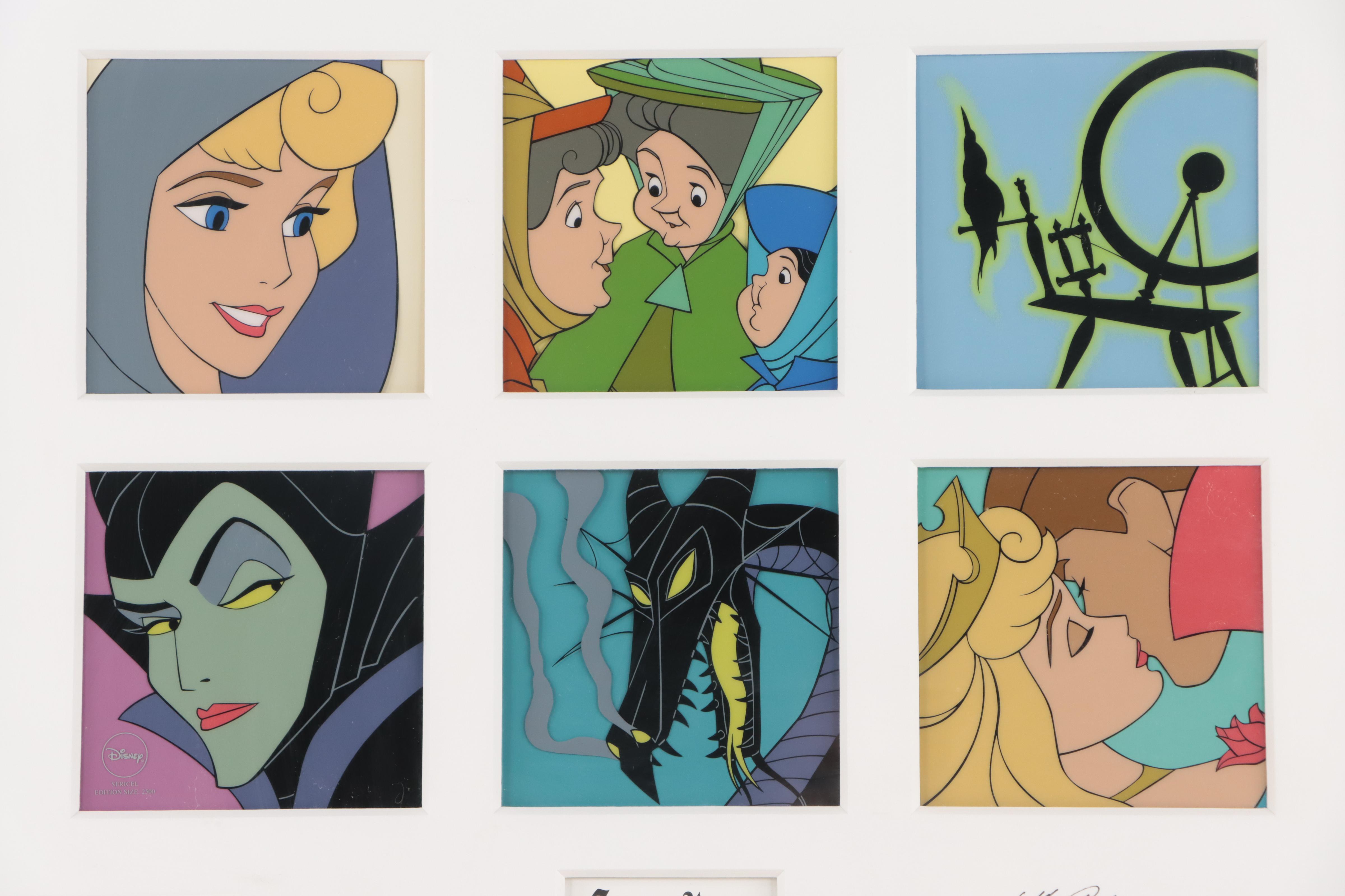 Disney Sericel Signed by Character Voice Artist "Fairy Tale Moments," 1999