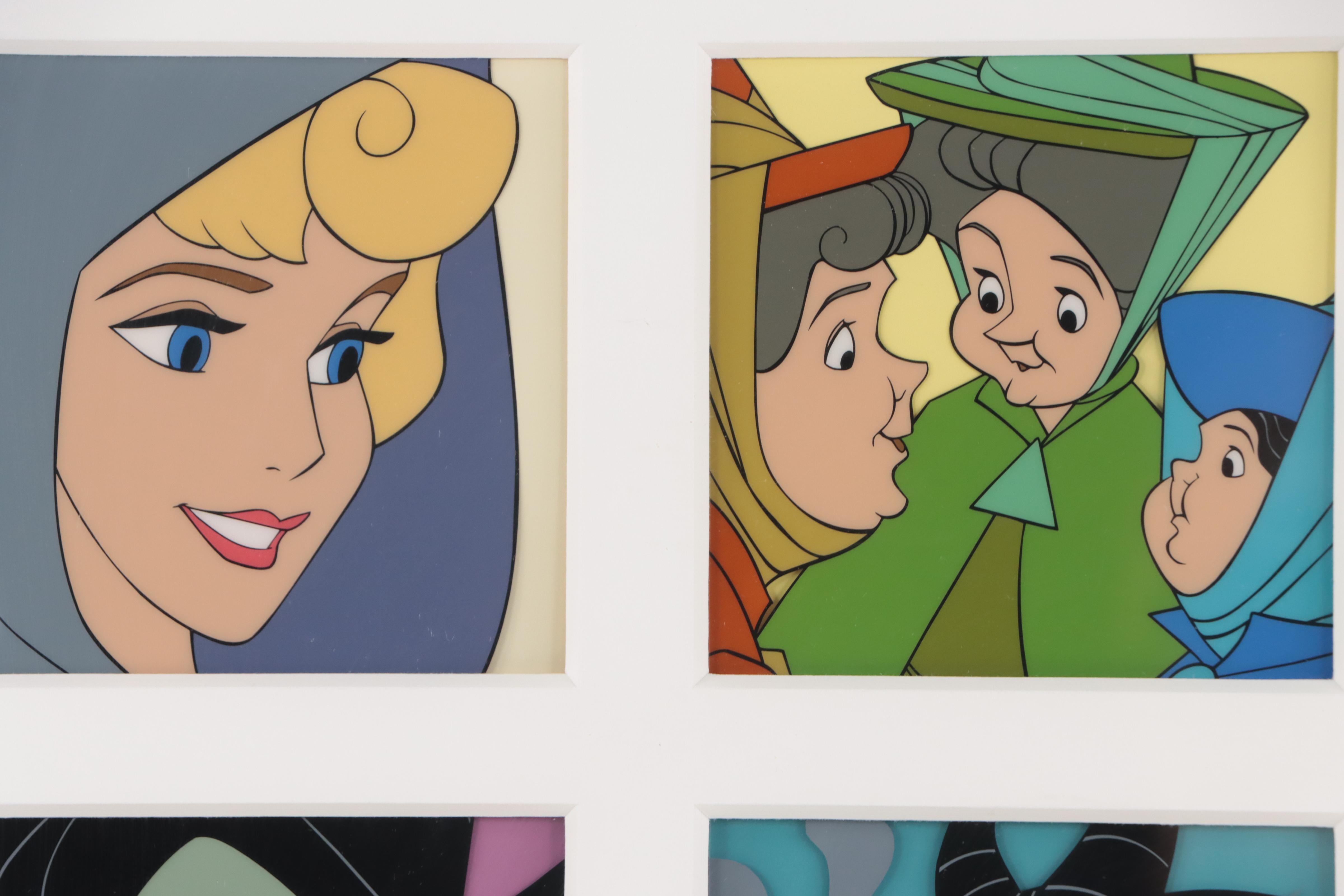 Disney Sericel Signed by Character Voice Artist "Fairy Tale Moments," 1999