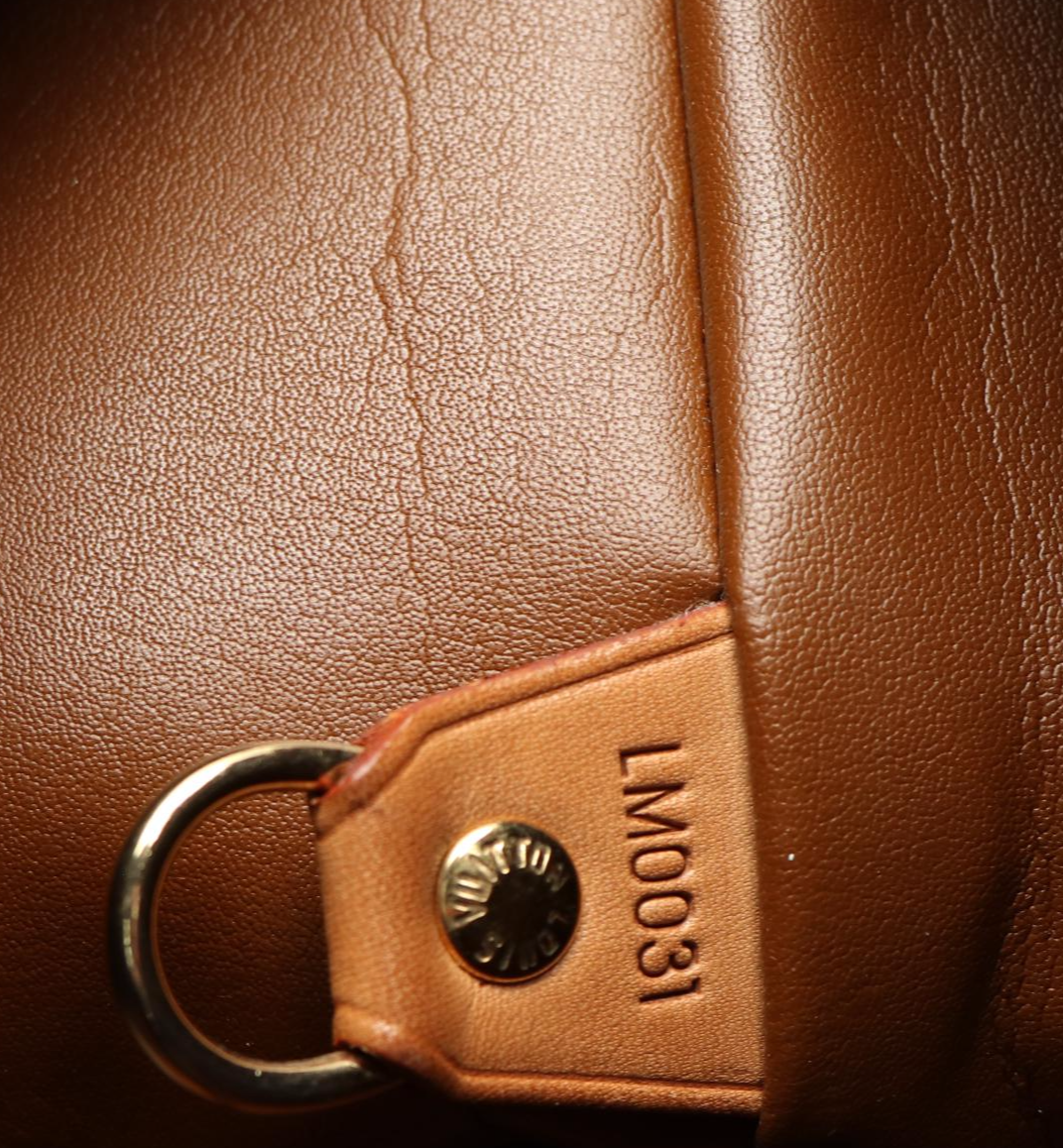 Louis Vuitton Houston Tote in Bronze Monogram Vernis and Vachetta Leather