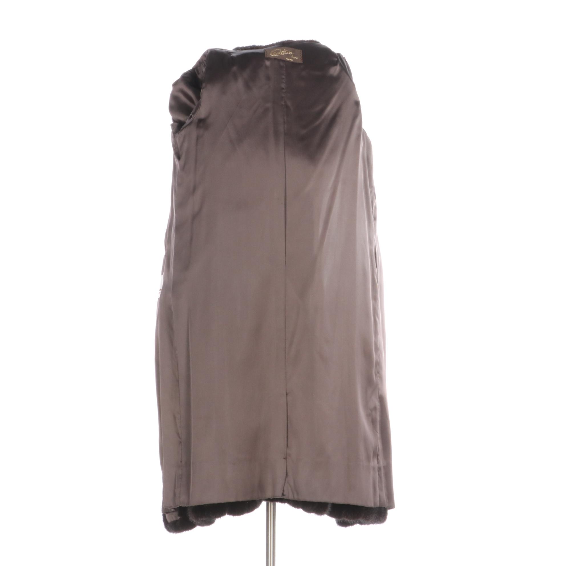 EMBA Ranched Mink Fur Coat from Conklin Furs