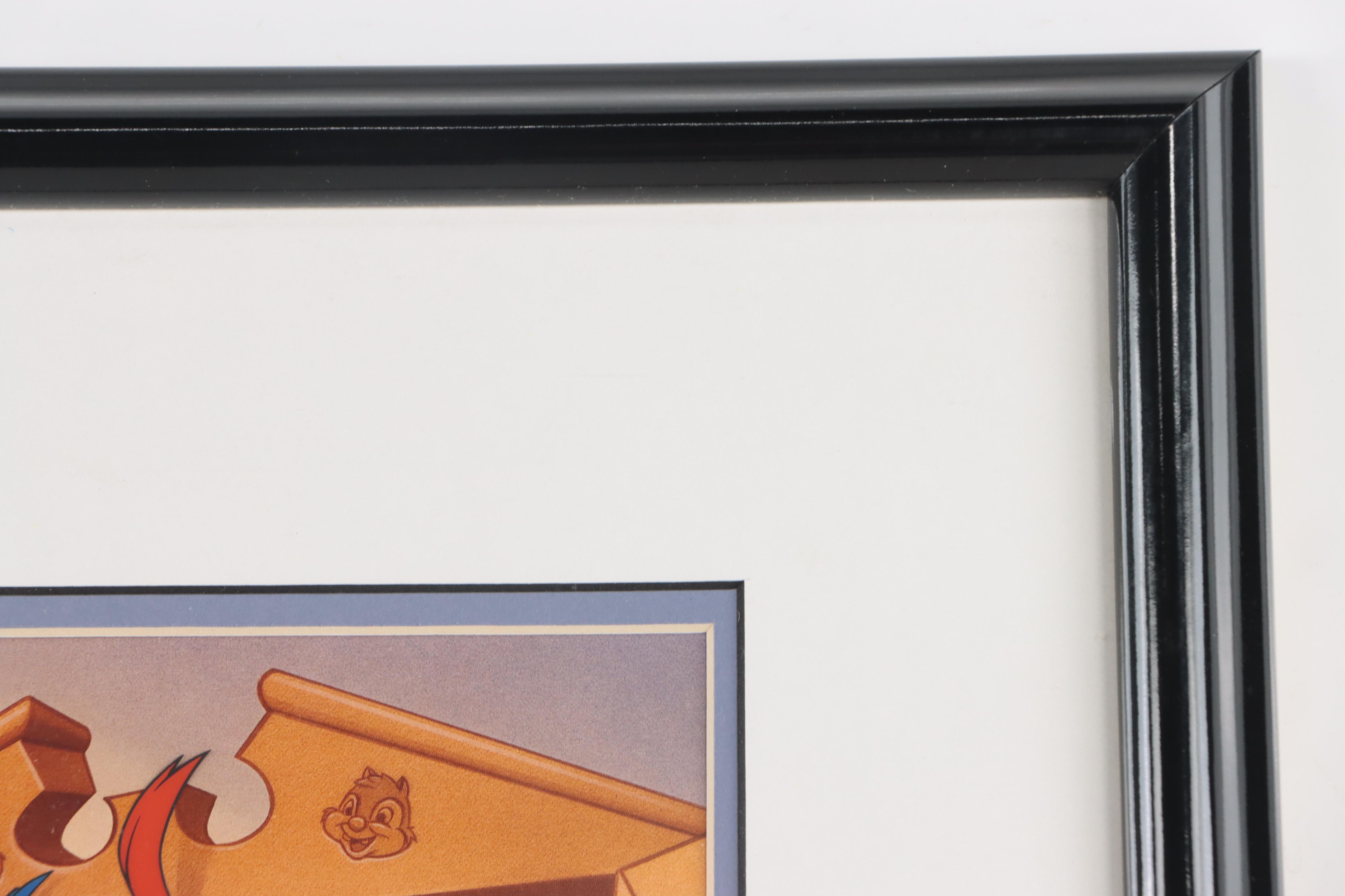 Disney Mickey Mouse Sericel "Changing of the Garb," 2000