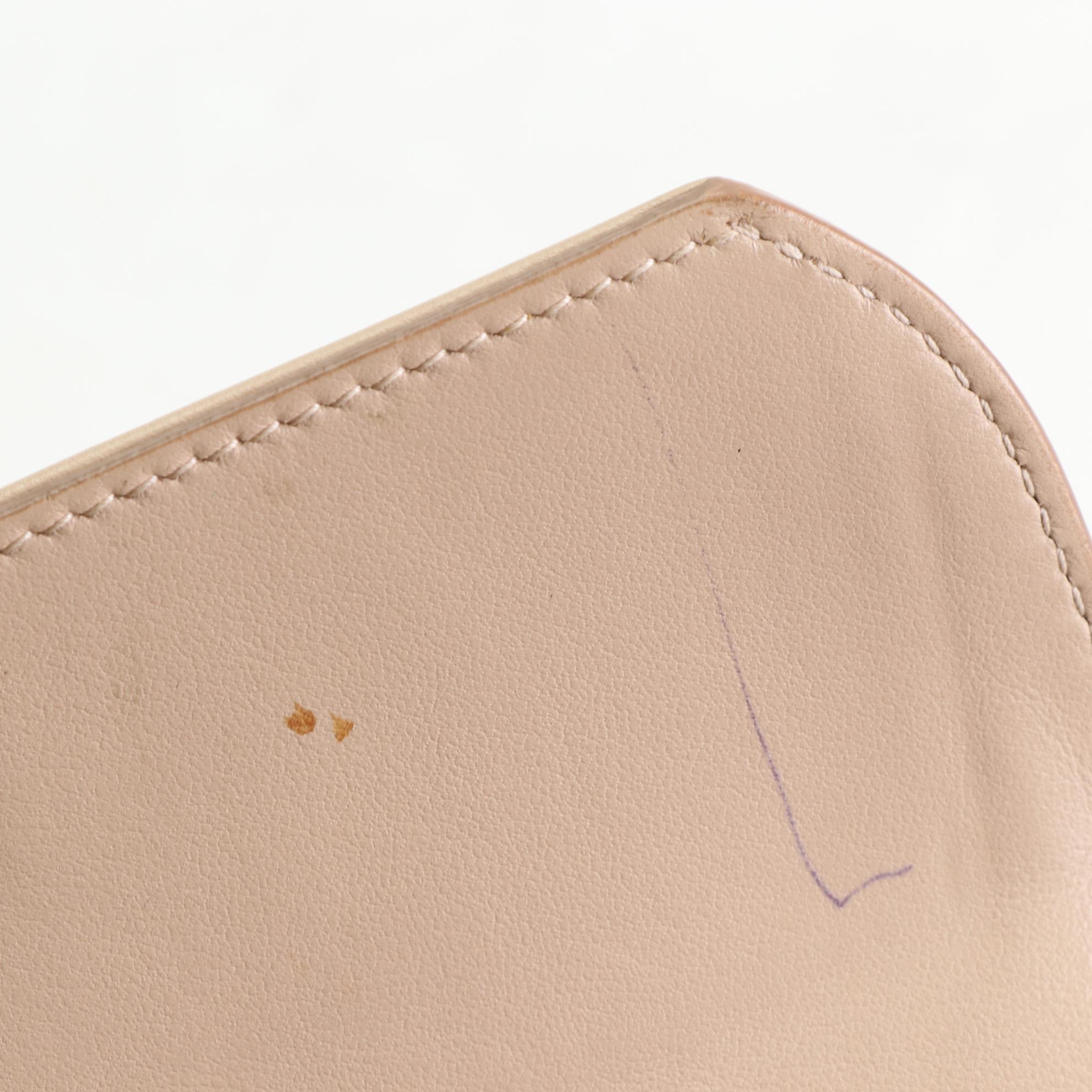 Salvatore Ferragamo Clutch Wallet in Tricolor Leather with Gancini Clasp