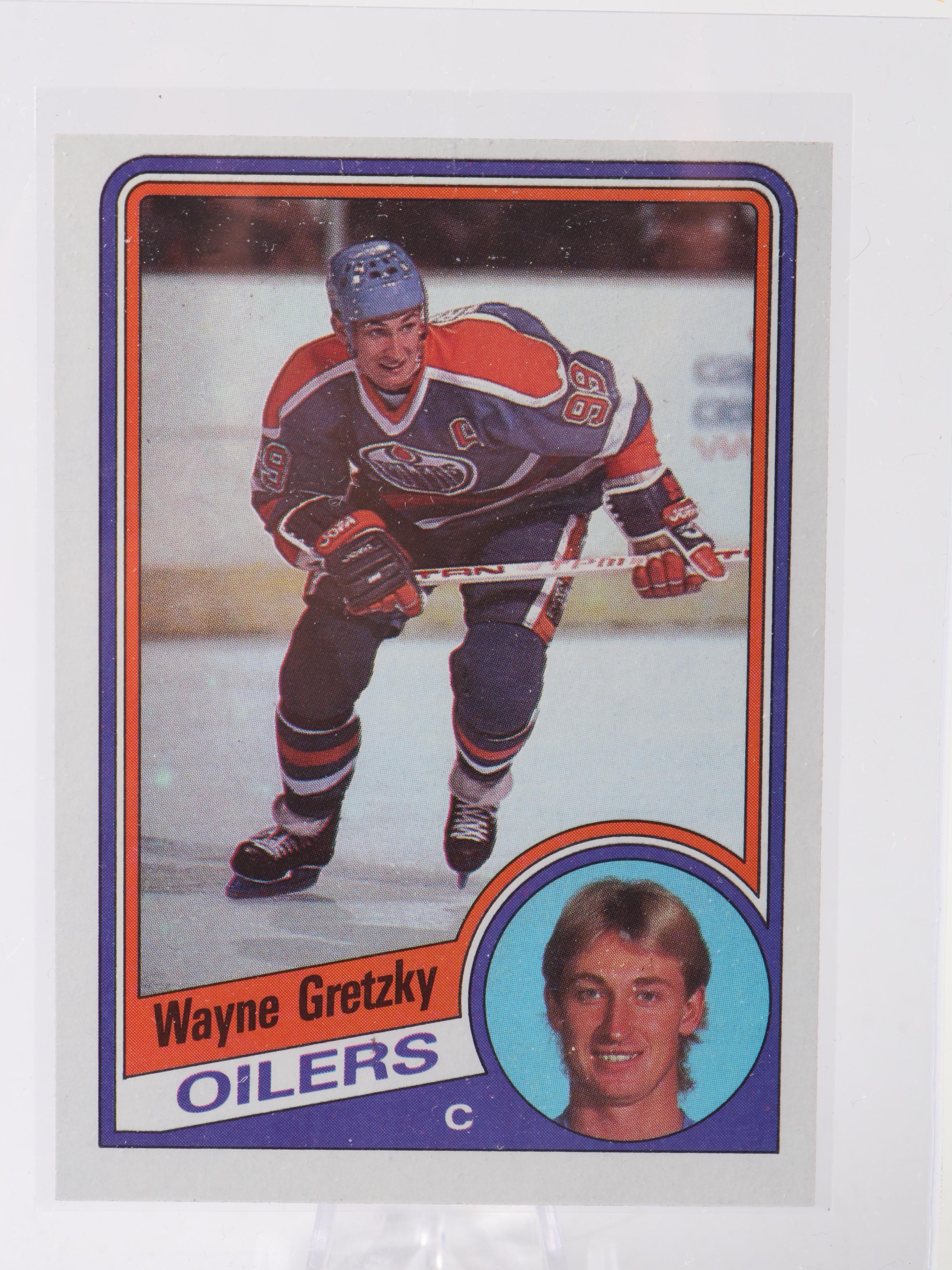 Topps and Other Hockey Cards with Wayne Gretzky, Jari Kurri and More, 1970s–90s