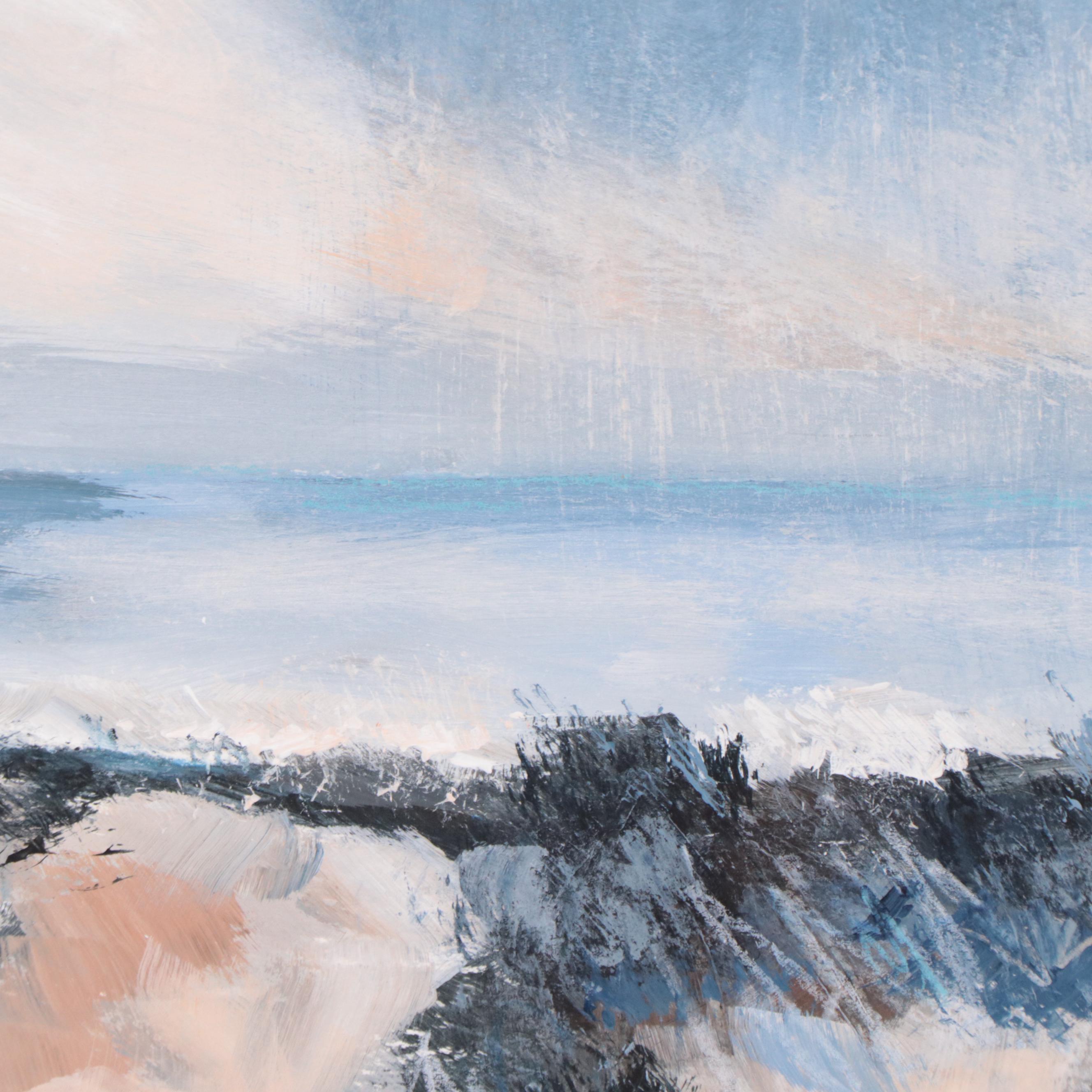 Michele Helden Seascape Acrylic Painting, 2023