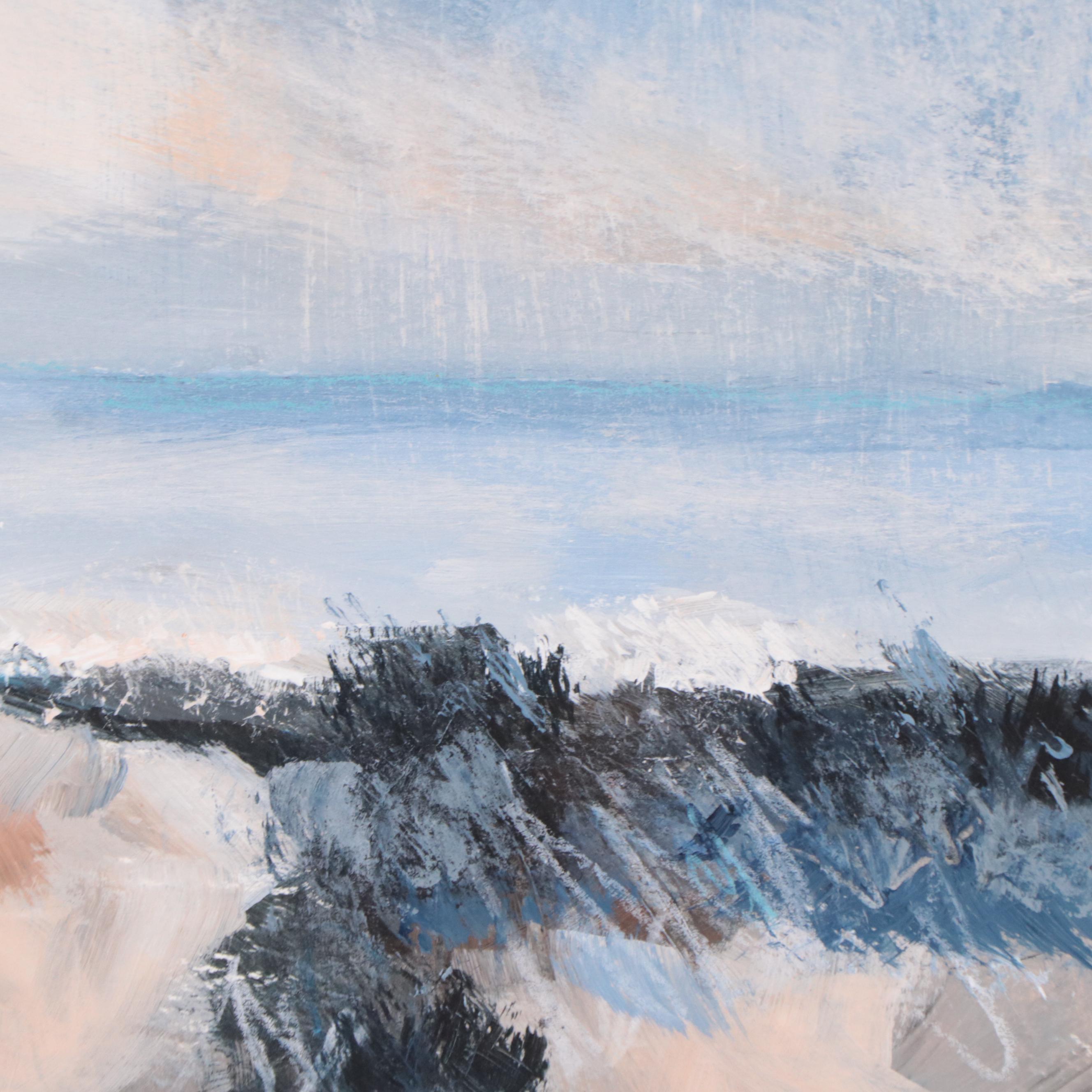 Michele Helden Seascape Acrylic Painting, 2023