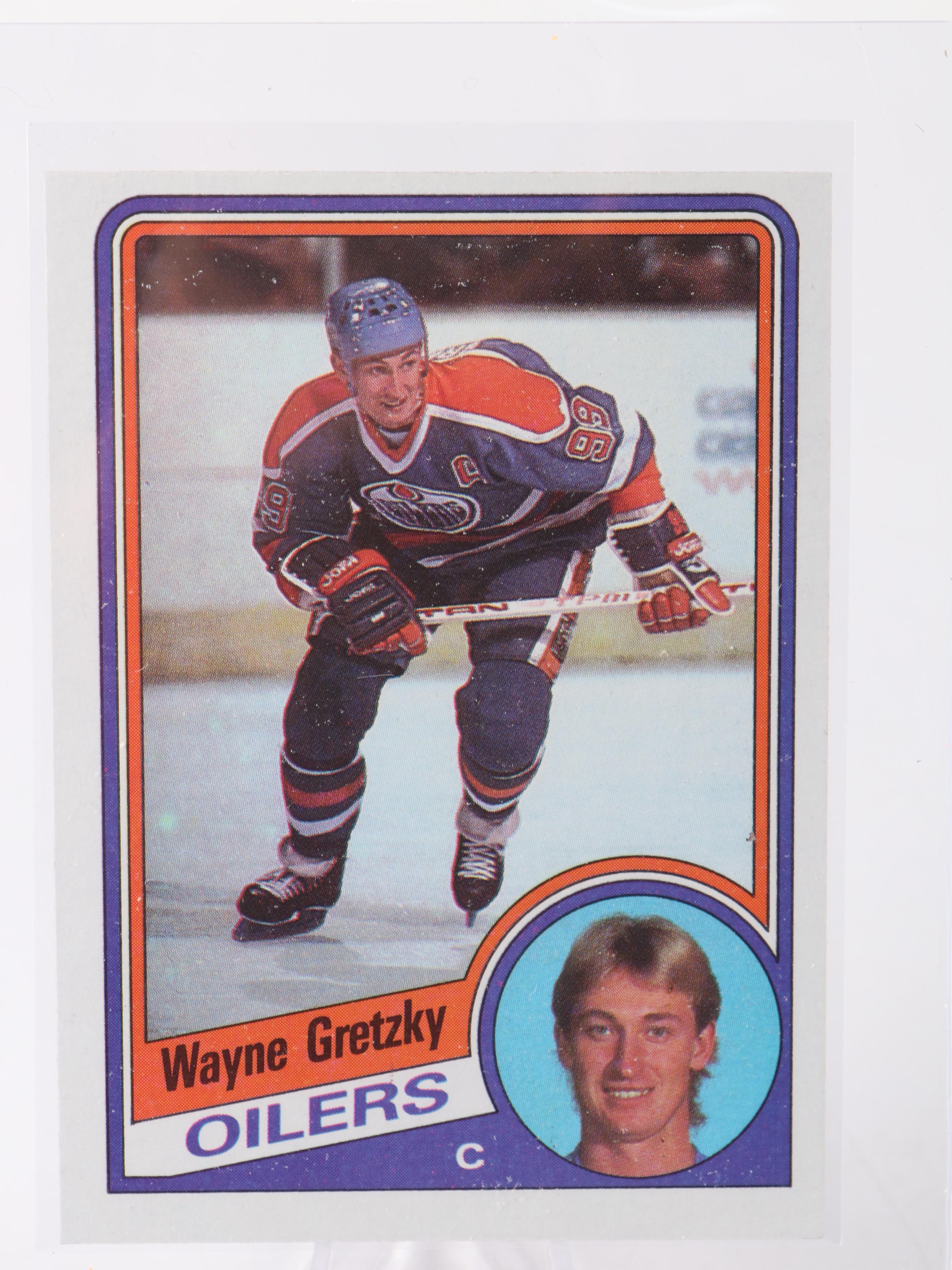 Topps and Other Hockey Cards with Wayne Gretzky, Jari Kurri and More, 1970s–90s