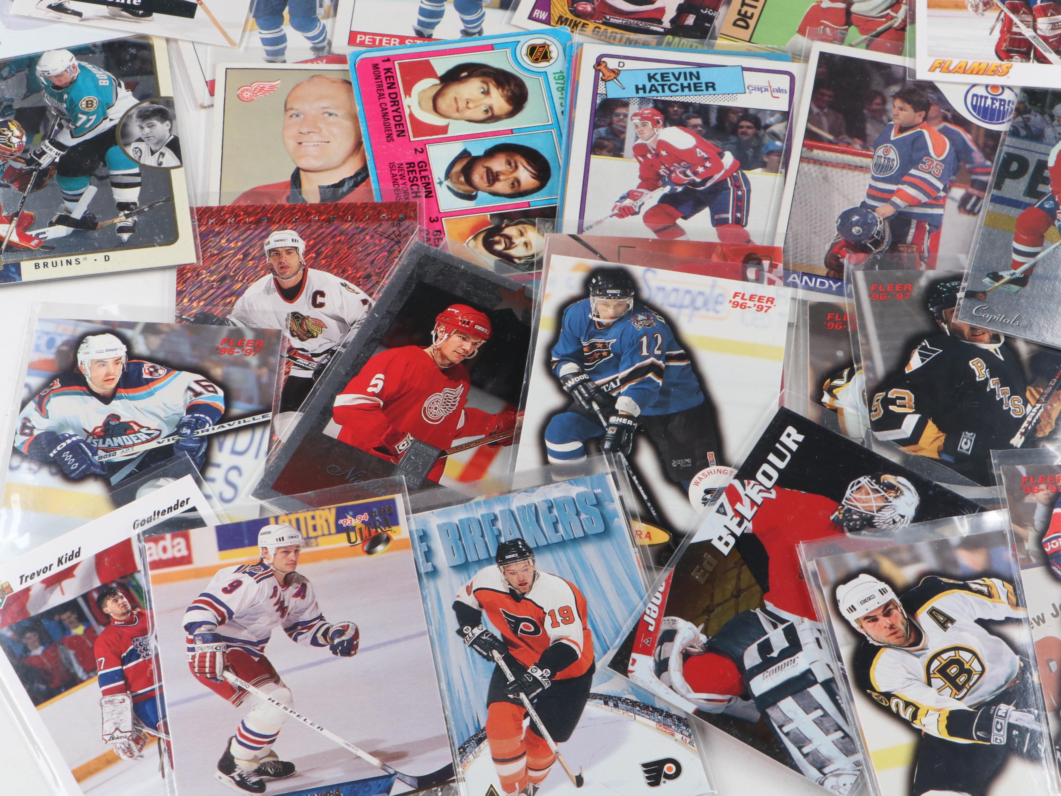 Topps and Other Hockey Cards with Wayne Gretzky, Jari Kurri and More, 1970s–90s