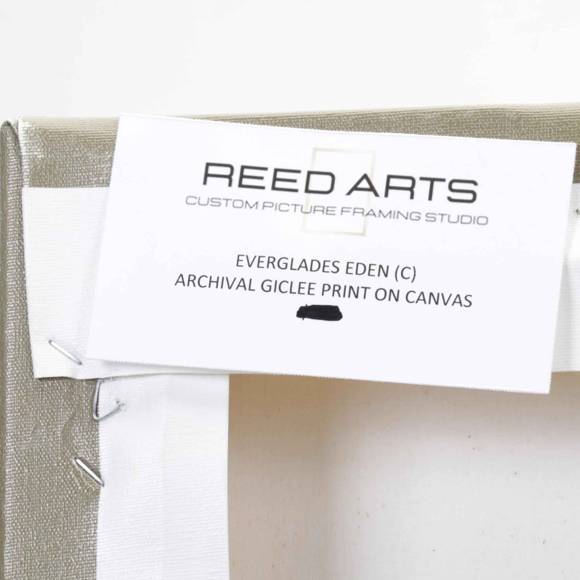 Giclée After Charley Harper "Everglades Eden," 21st Century