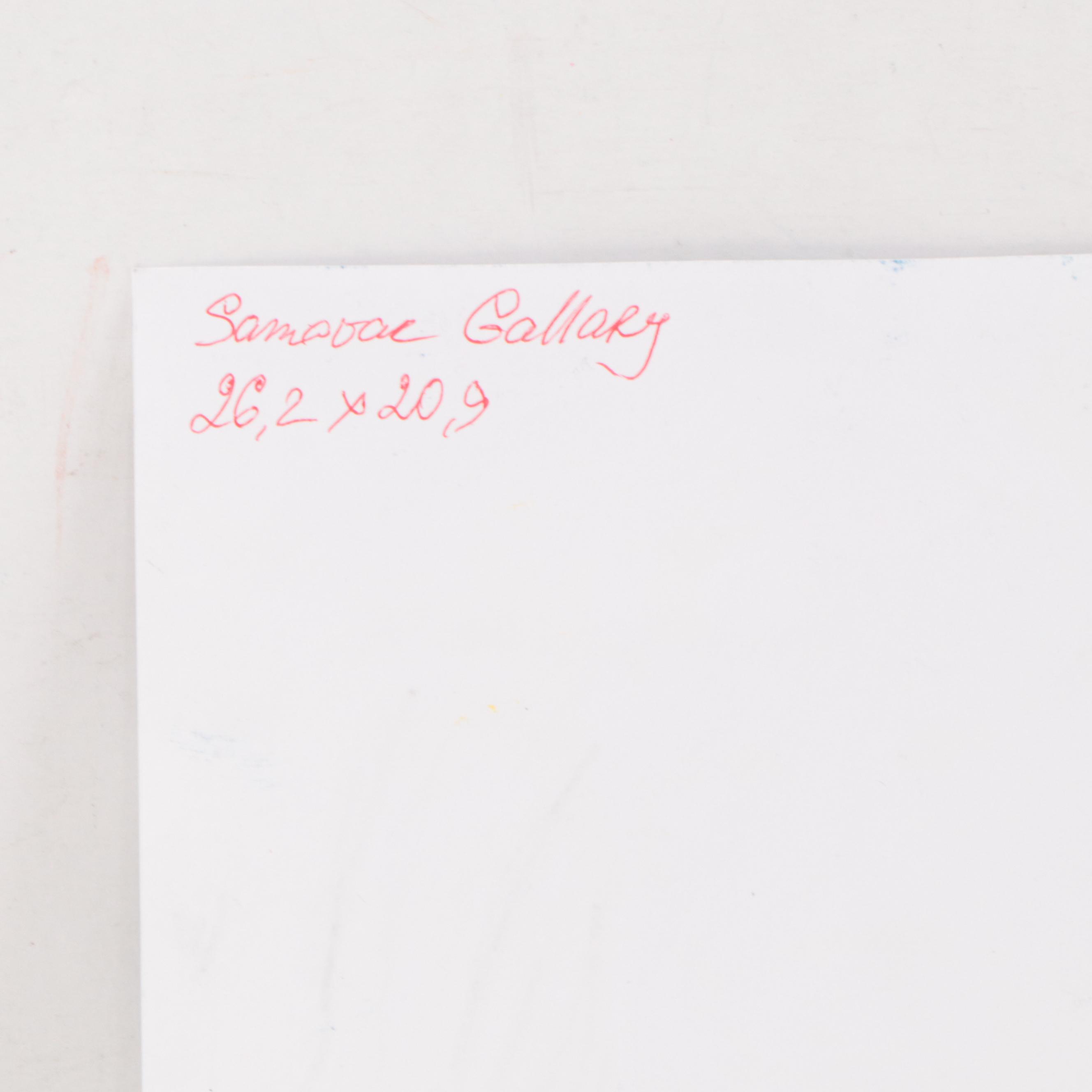 Portrait Ink Drawing of a , 2021