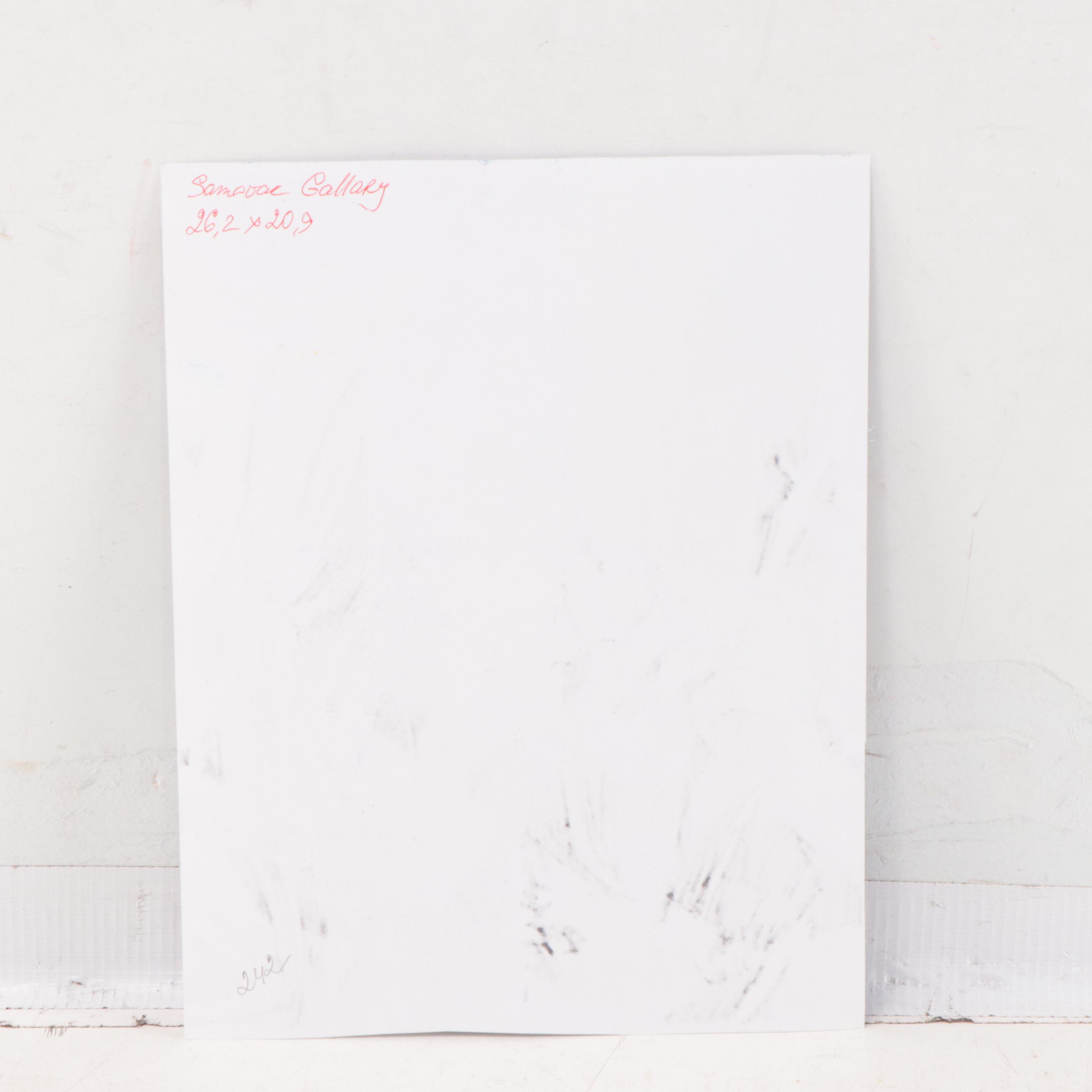 Portrait Ink Drawing of a , 2021