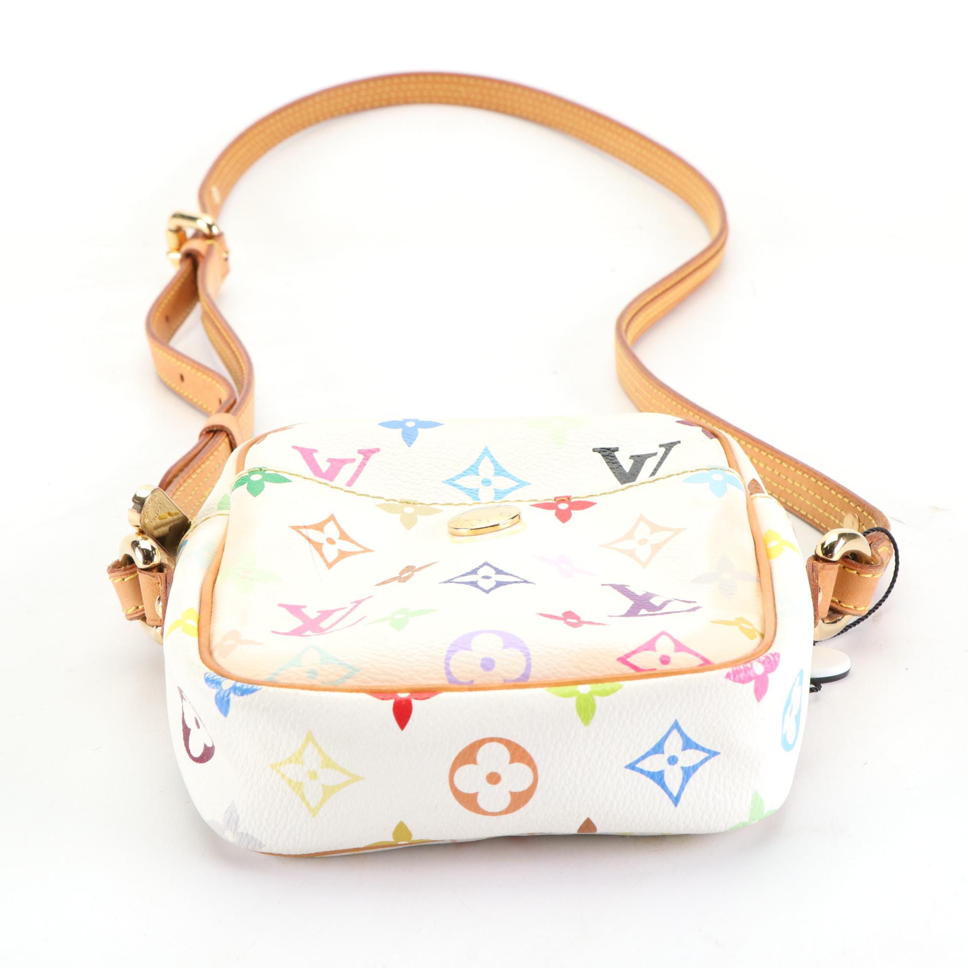 Louis Vuitton Rift Crossbody Bag in Multicolore Canvas and Vachetta Leather
