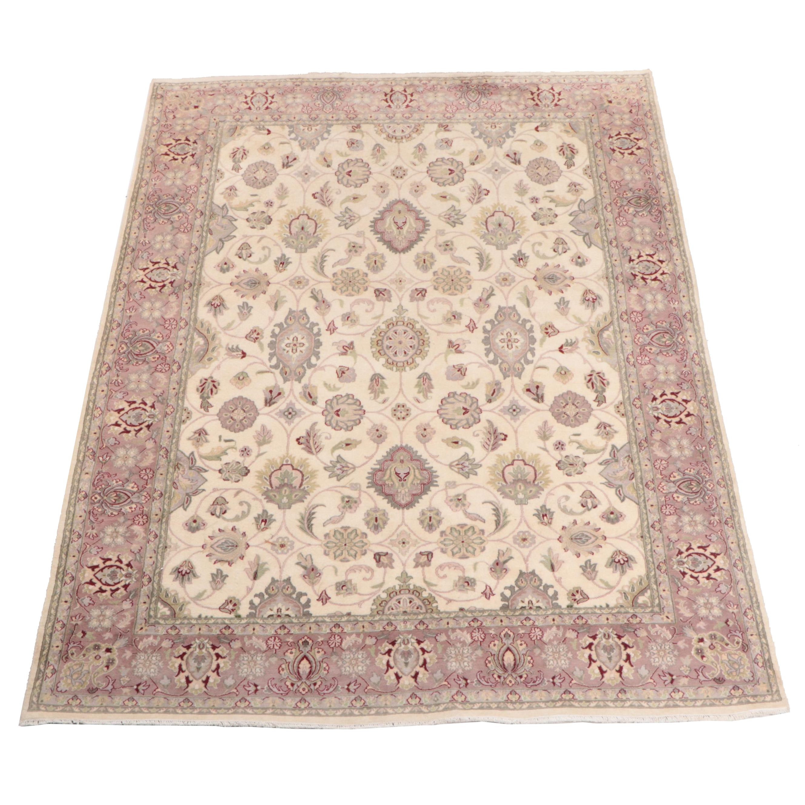 7'11 x 10'6 Hand-Knotted Pakistani-Persian Style Area Rug