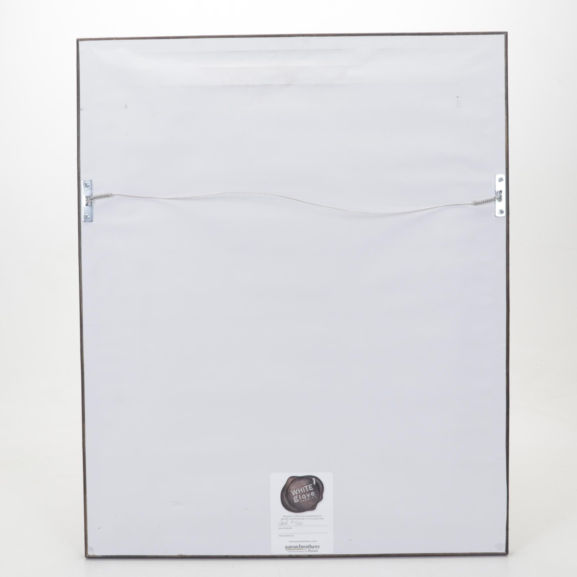 Helen Holt Hawley Portrait Charcoal Drawing of Male Profile, Circa 1930