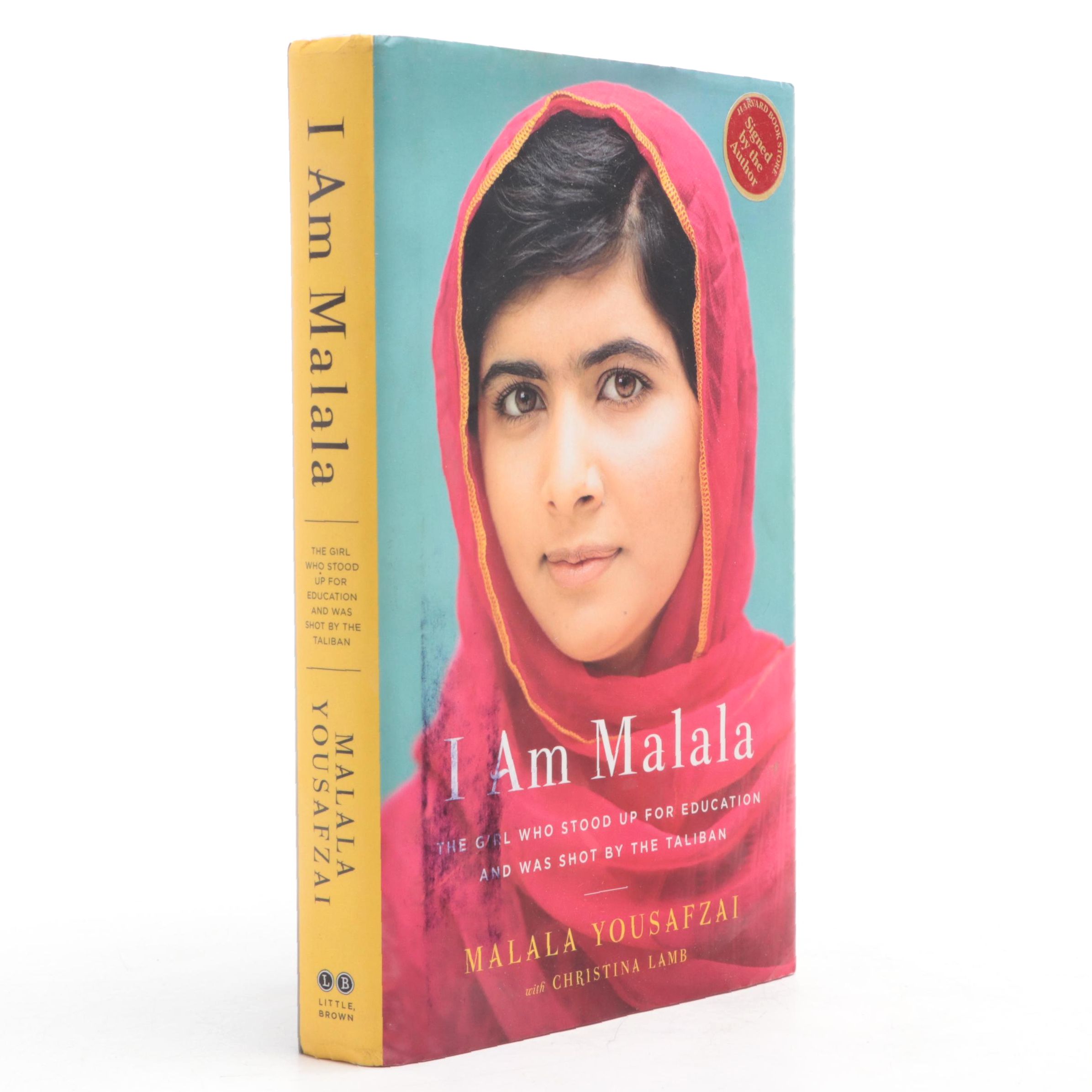 Signed First Edition "I Am Malala" by Malala Yousafzai, 2013