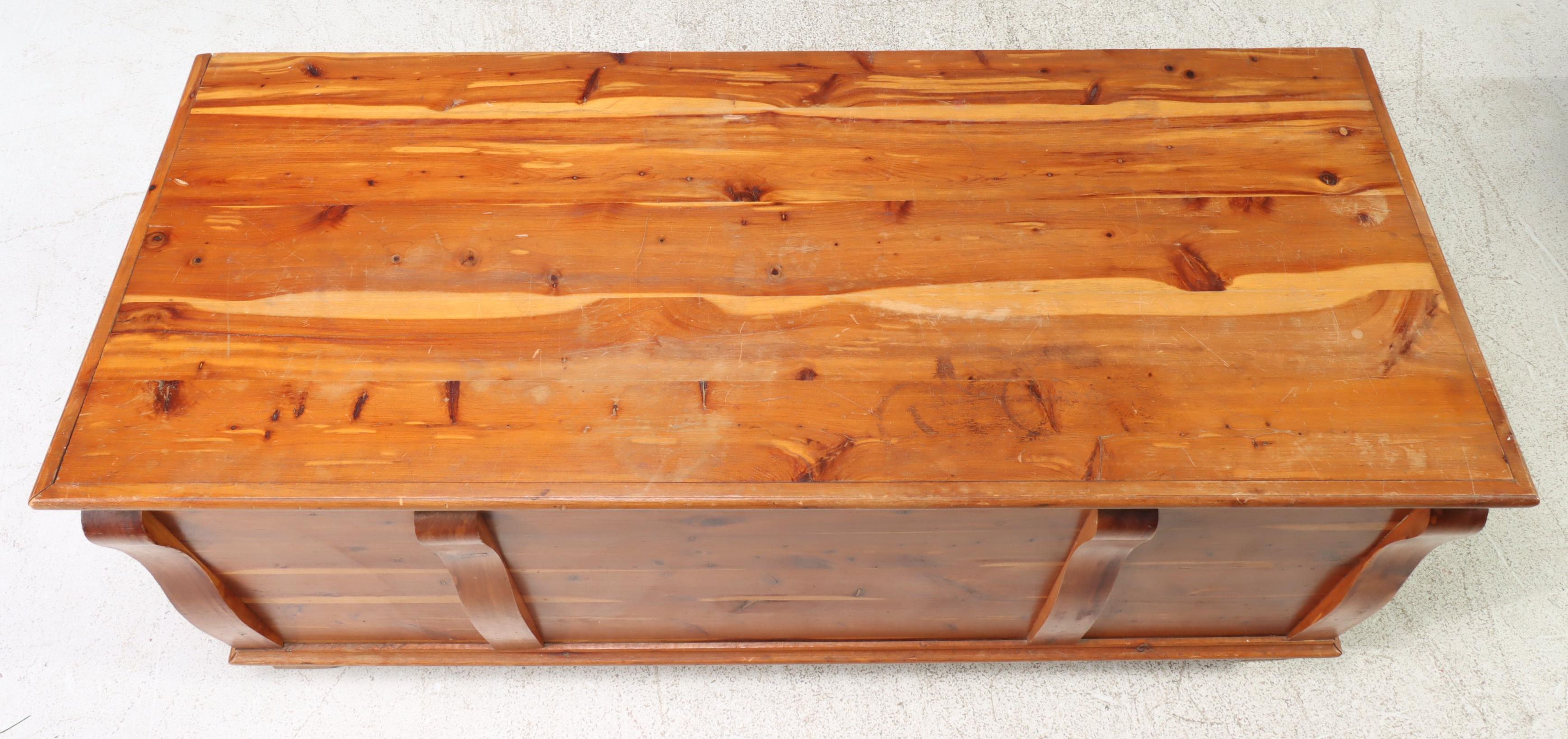 Spanish Colonial Style Cedar Blanket-Chest, Mid-20th Century