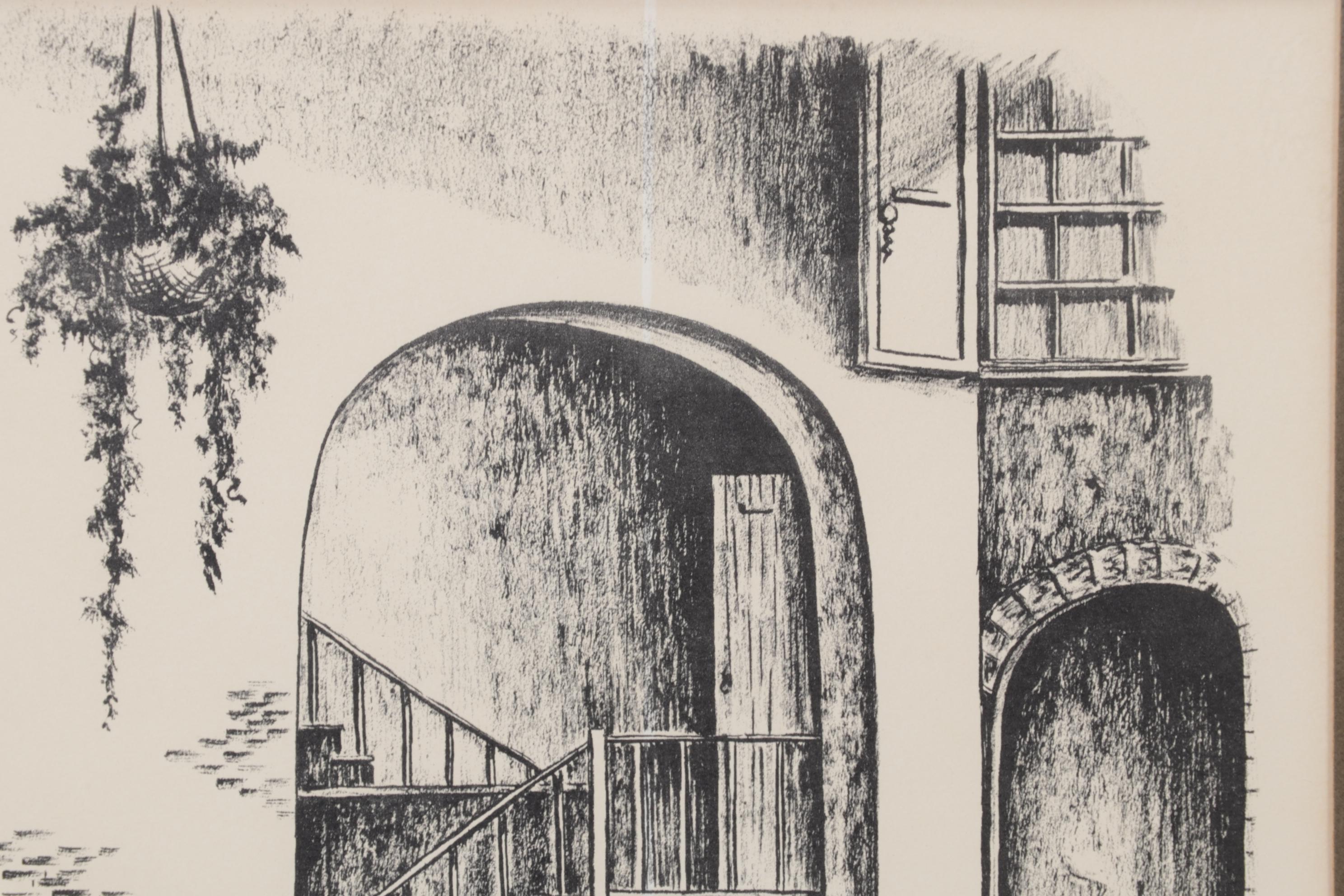 New Orleans Offset Lithographs After Marcella Packard, Late 20th Century