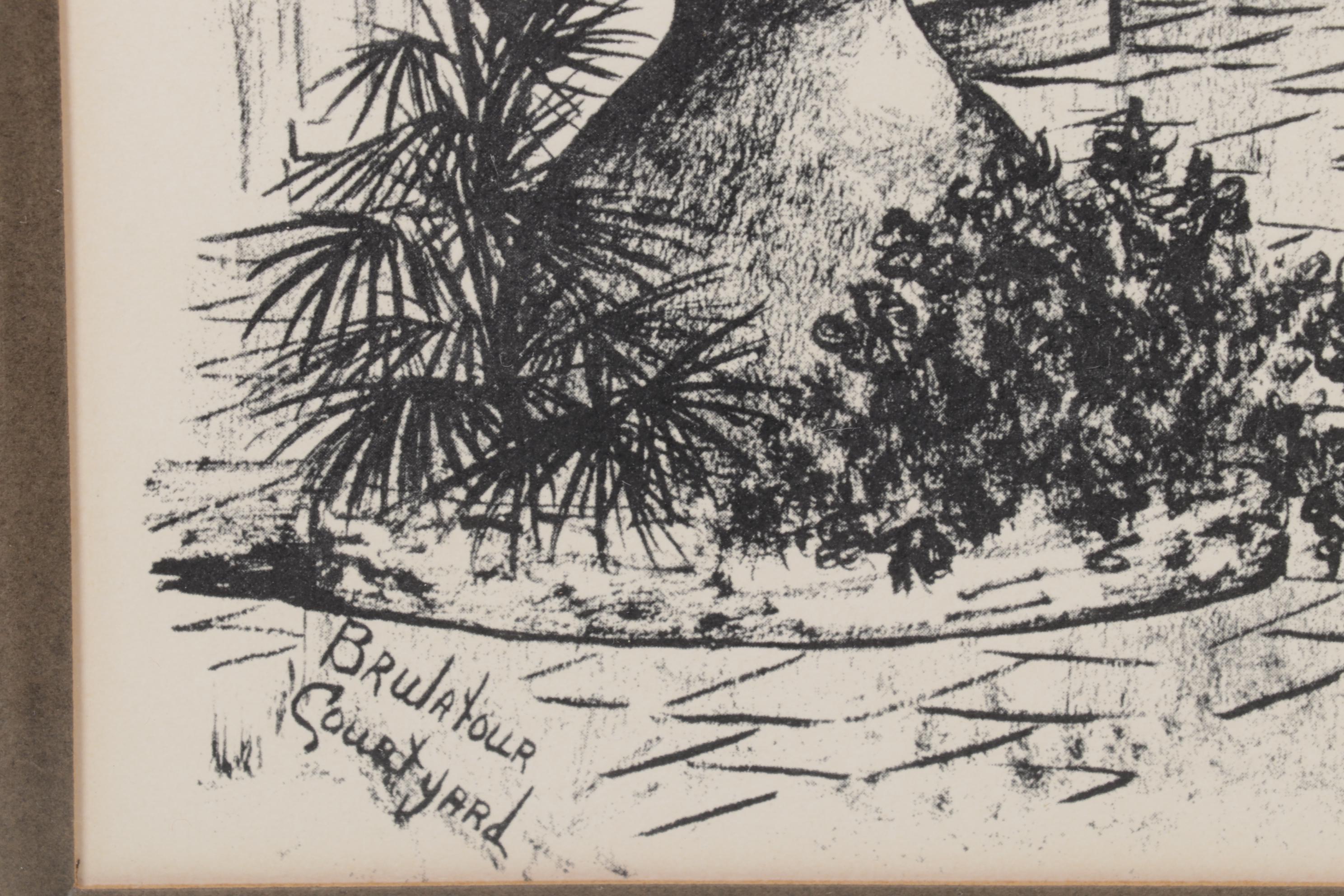 New Orleans Offset Lithographs After Marcella Packard, Late 20th Century