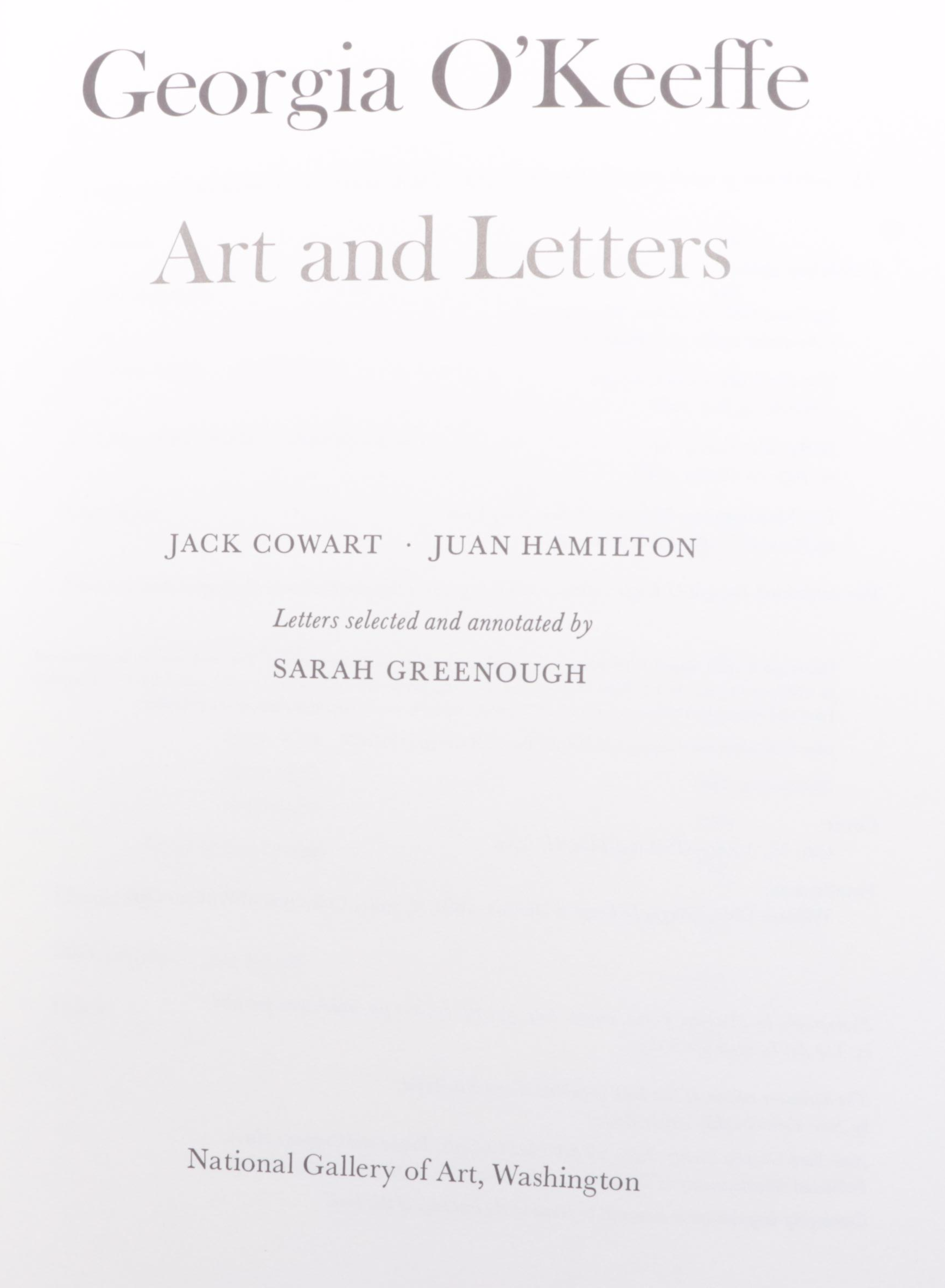 First Edition "Georgia O'Keeffe: In the West" and More