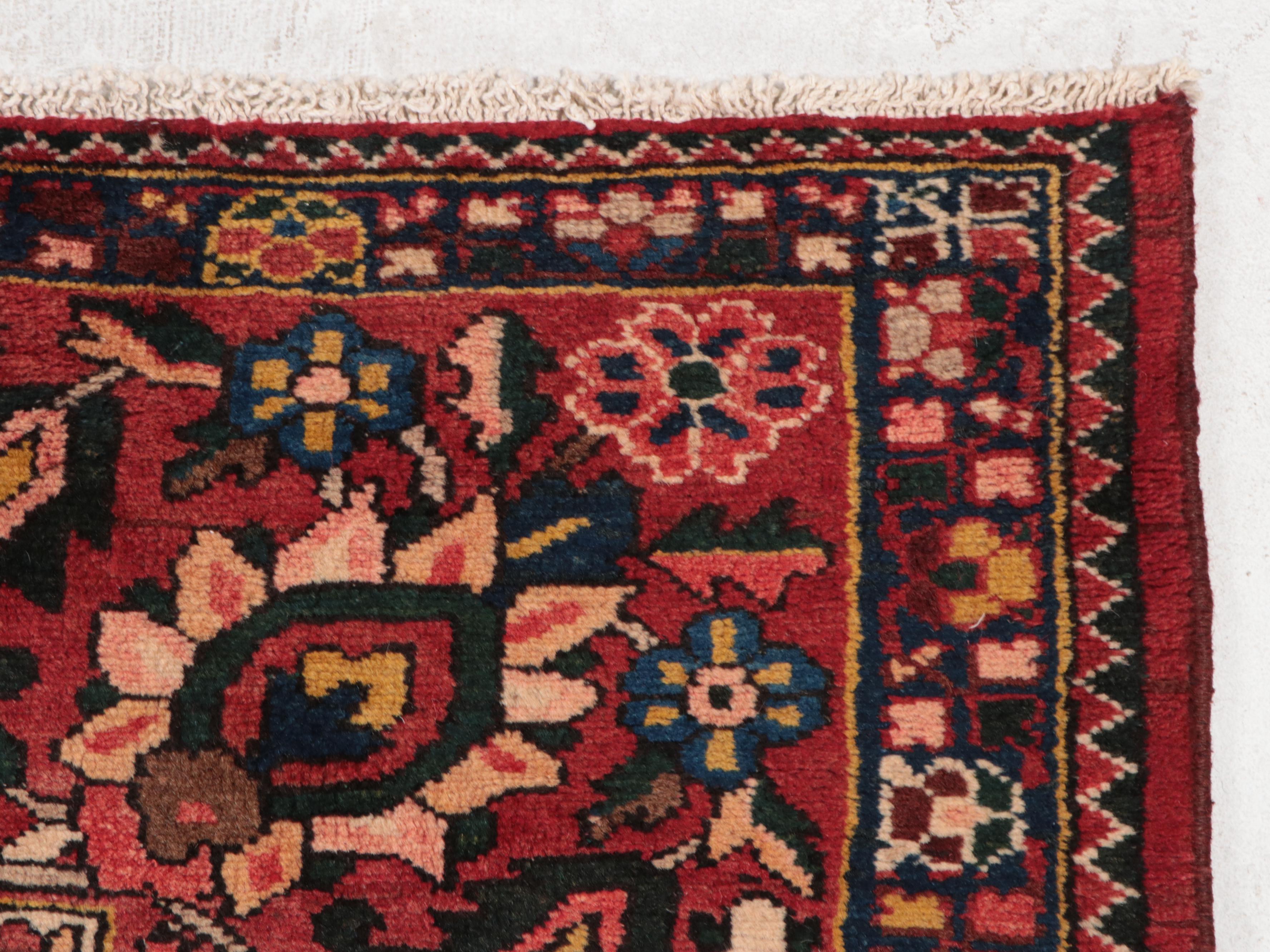 10'4 x 13'4 Hand-Knotted Persian Kermanshah Area Rug