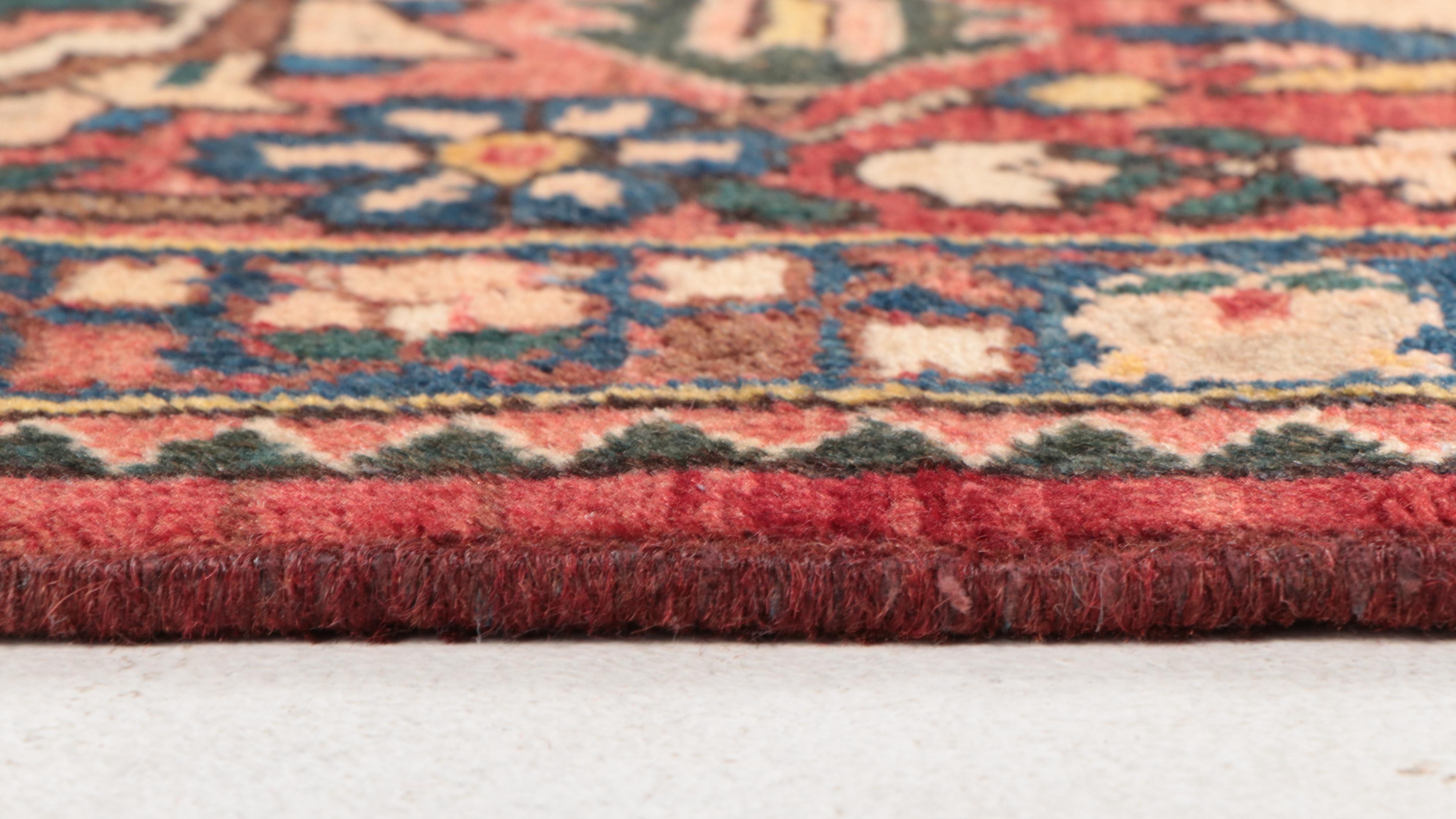 10'4 x 13'4 Hand-Knotted Persian Kermanshah Area Rug