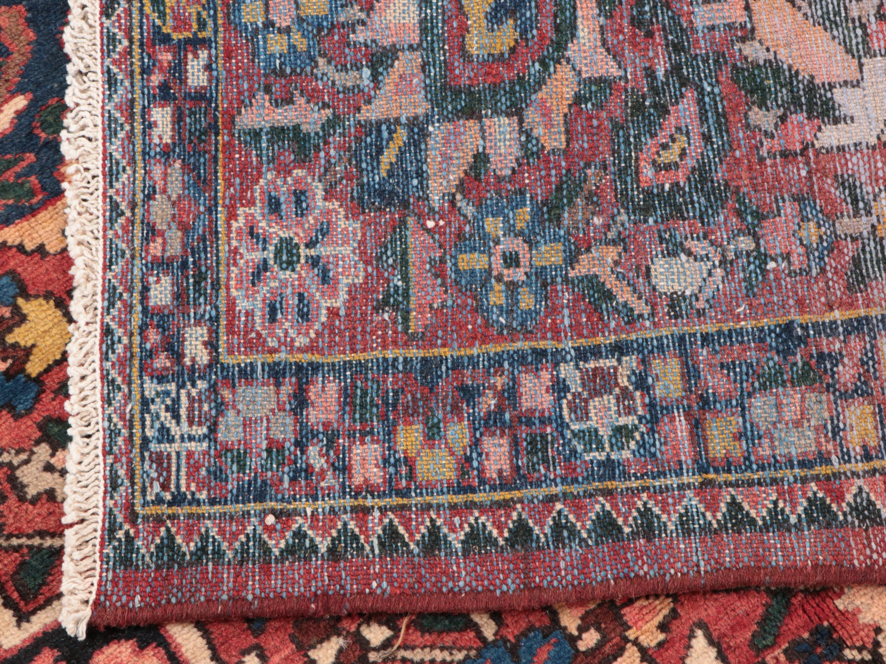 10'4 x 13'4 Hand-Knotted Persian Kermanshah Area Rug