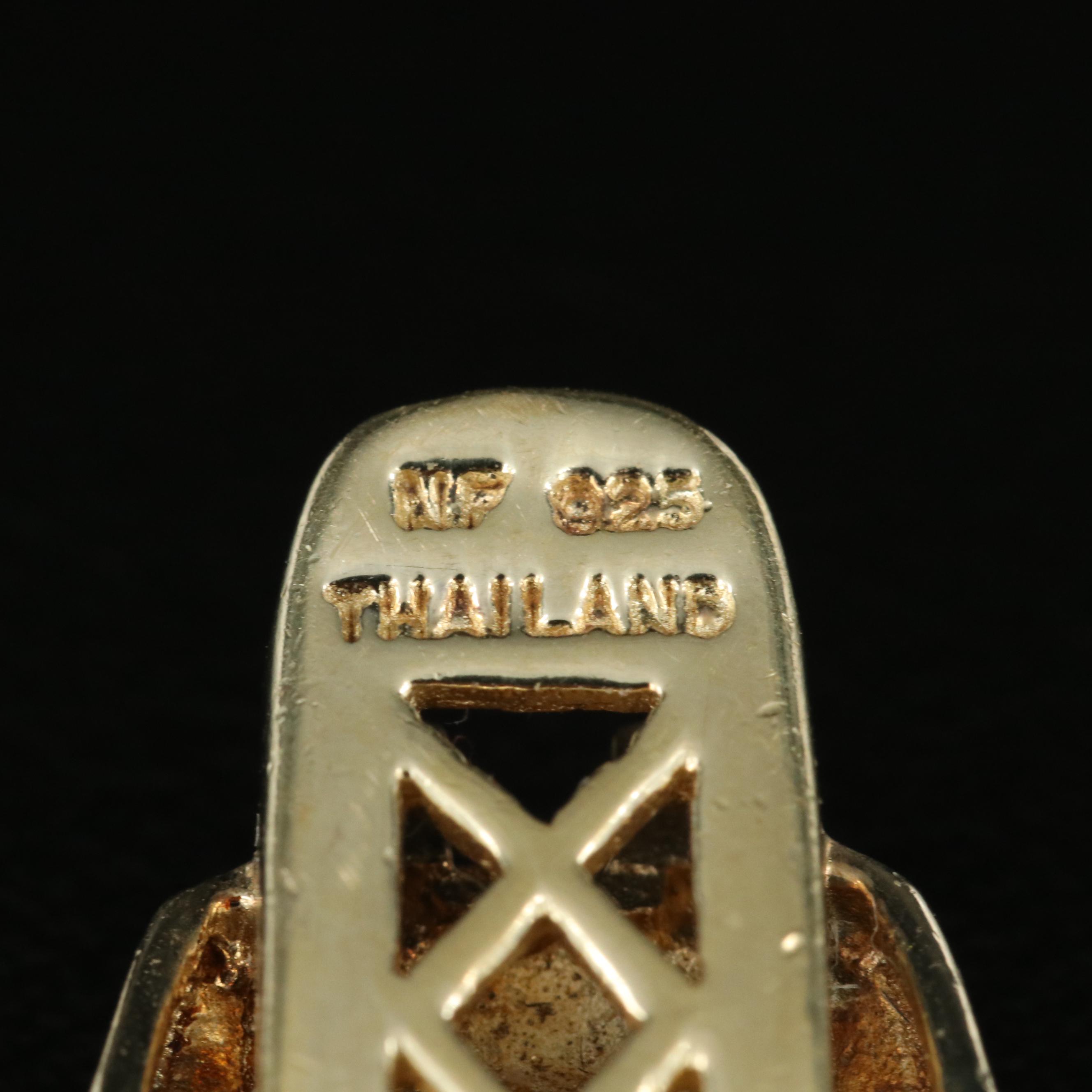 Sterling Garnet, Topaz and Amethyst Panel Bracelet