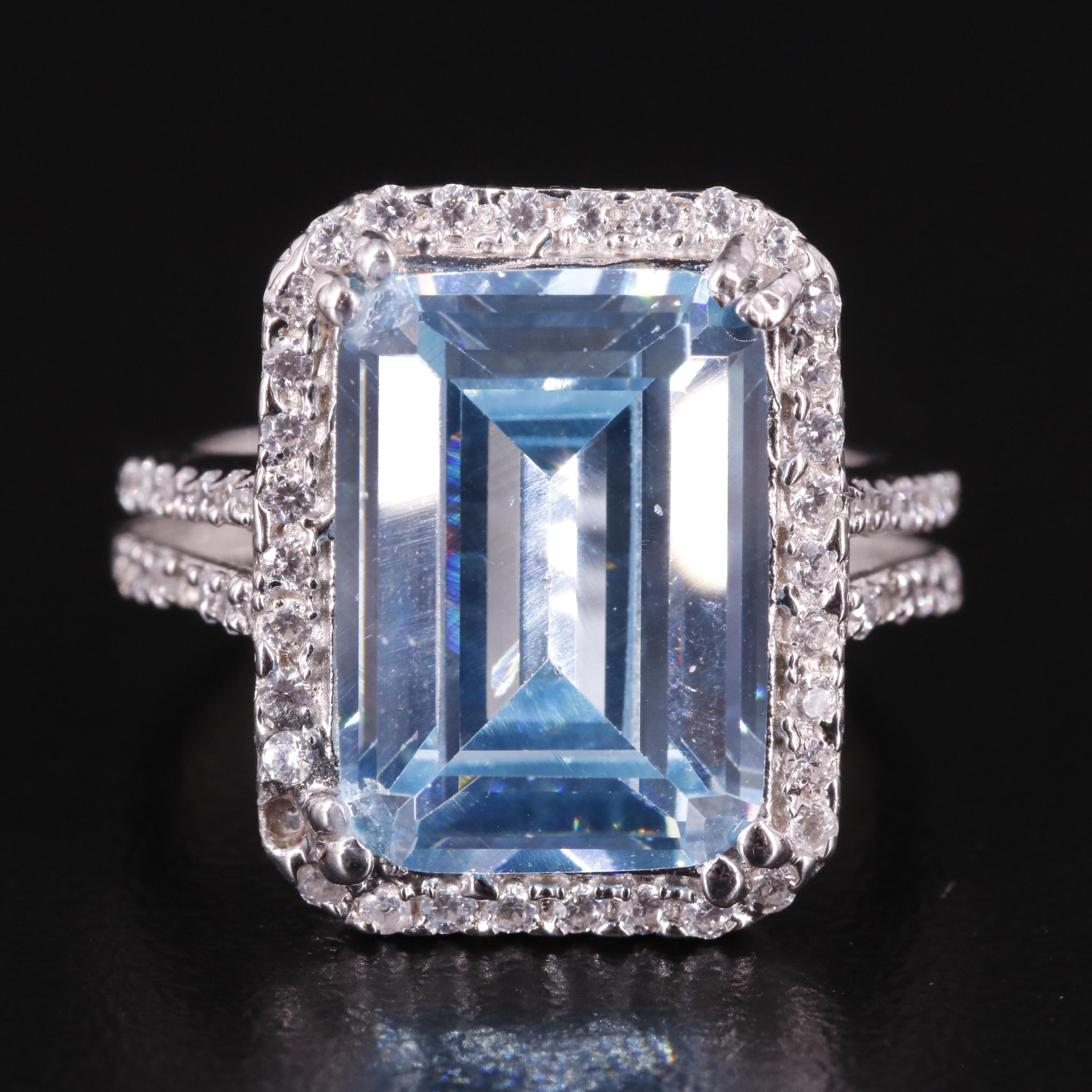 Sterling Cubic Zirconia Ring