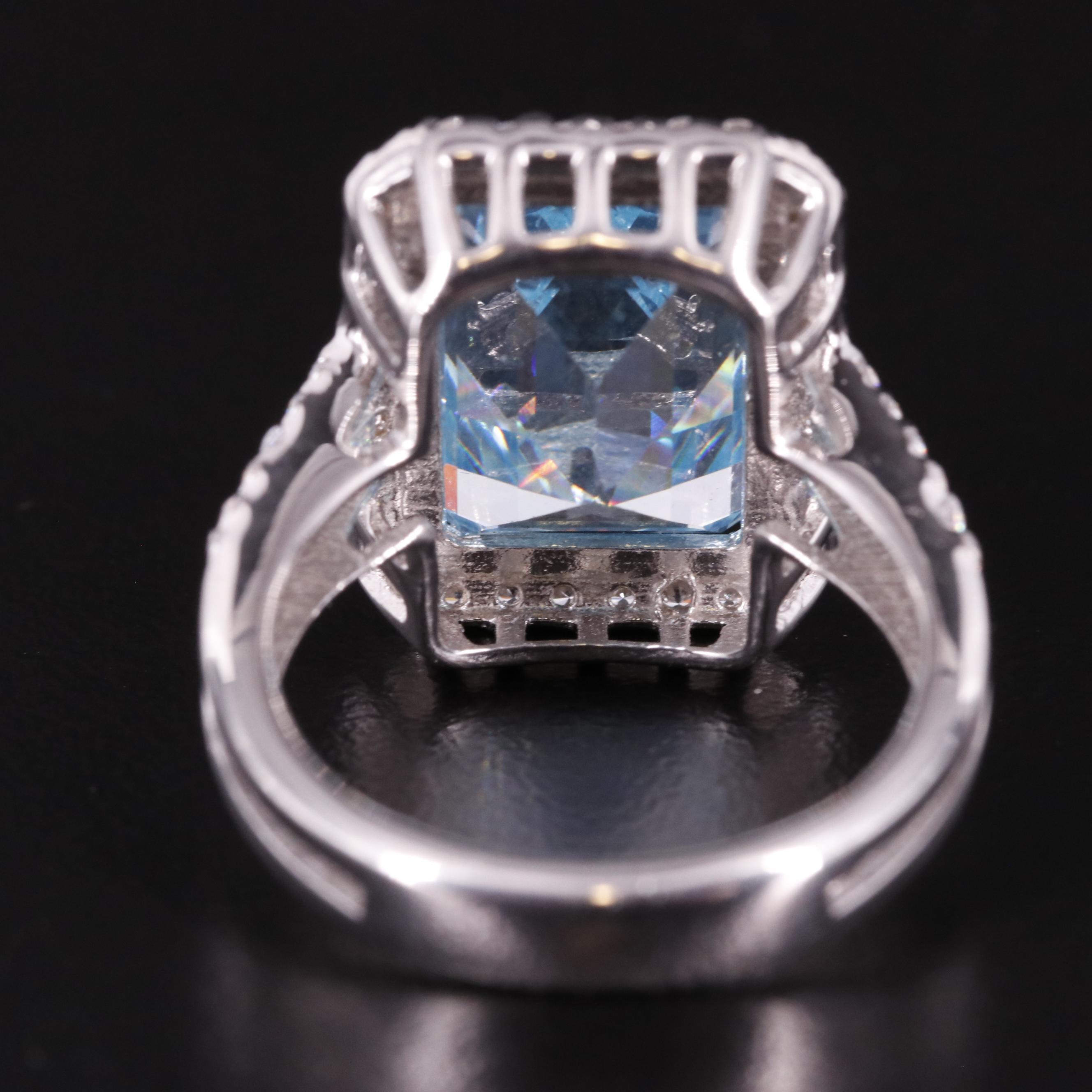 Sterling Cubic Zirconia Ring