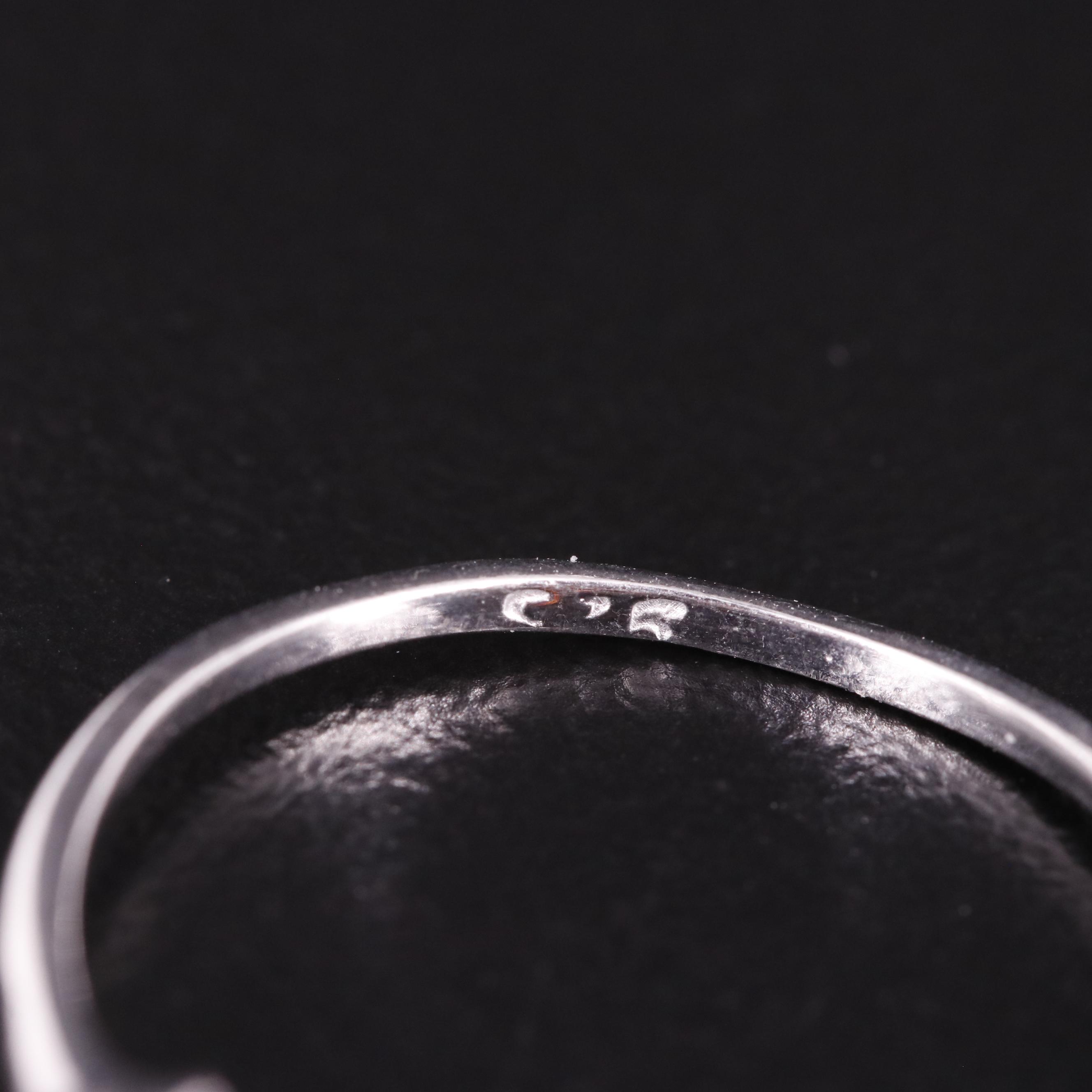 Sterling Four Stone Garnet Ring