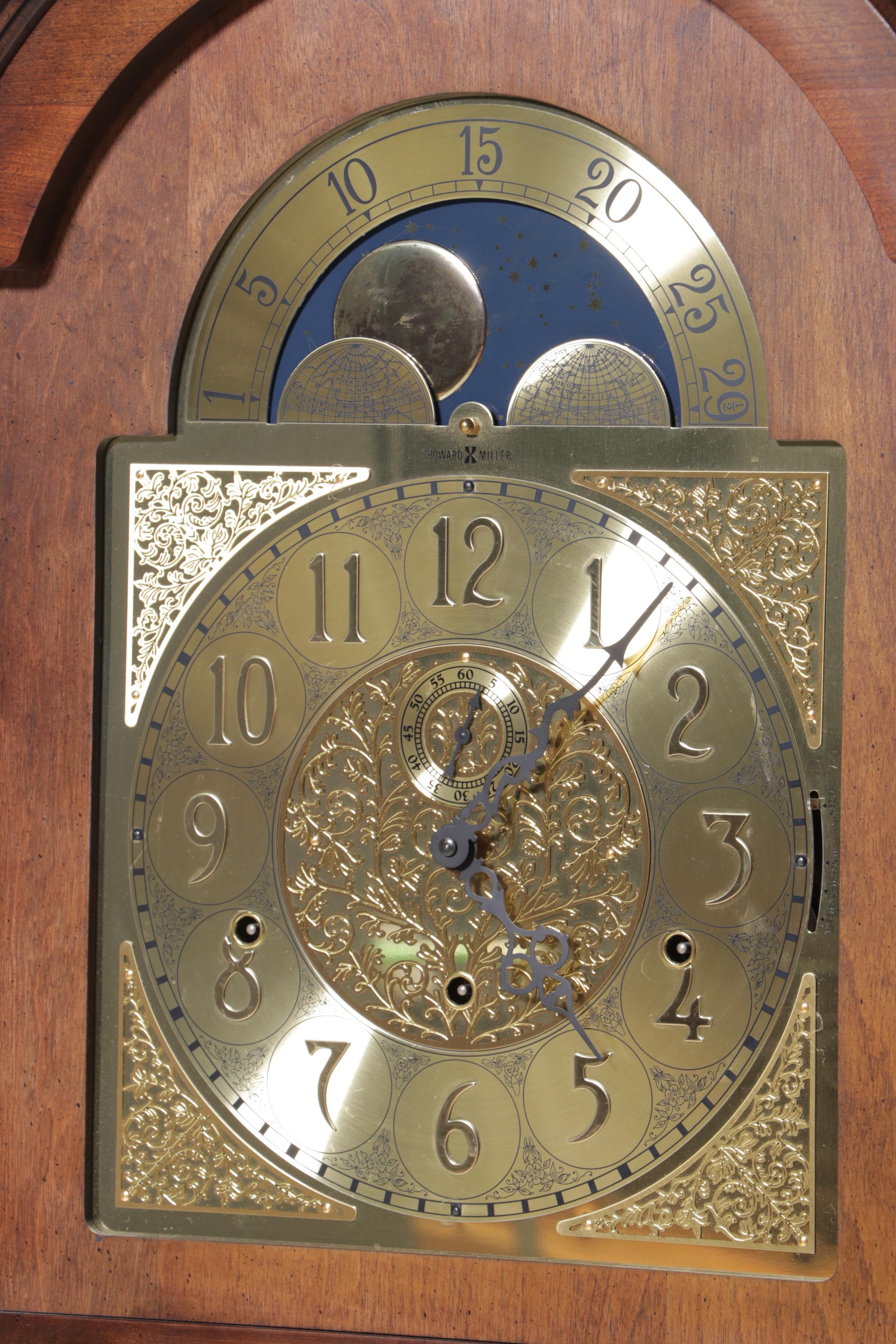 Howard Miller Oak Grandfather Clock
